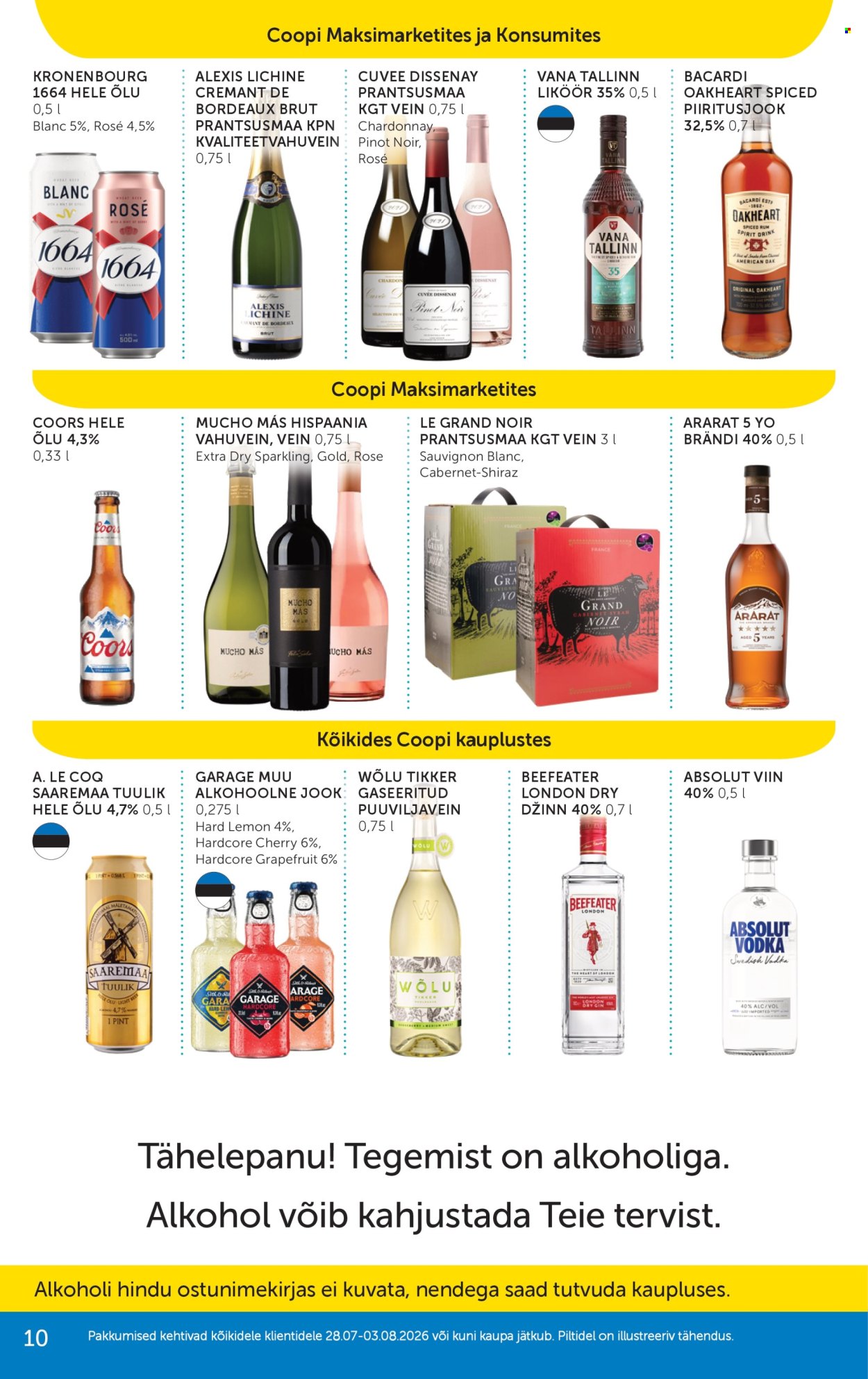 Coop kliendileht (28.07 - 3.08.2026)