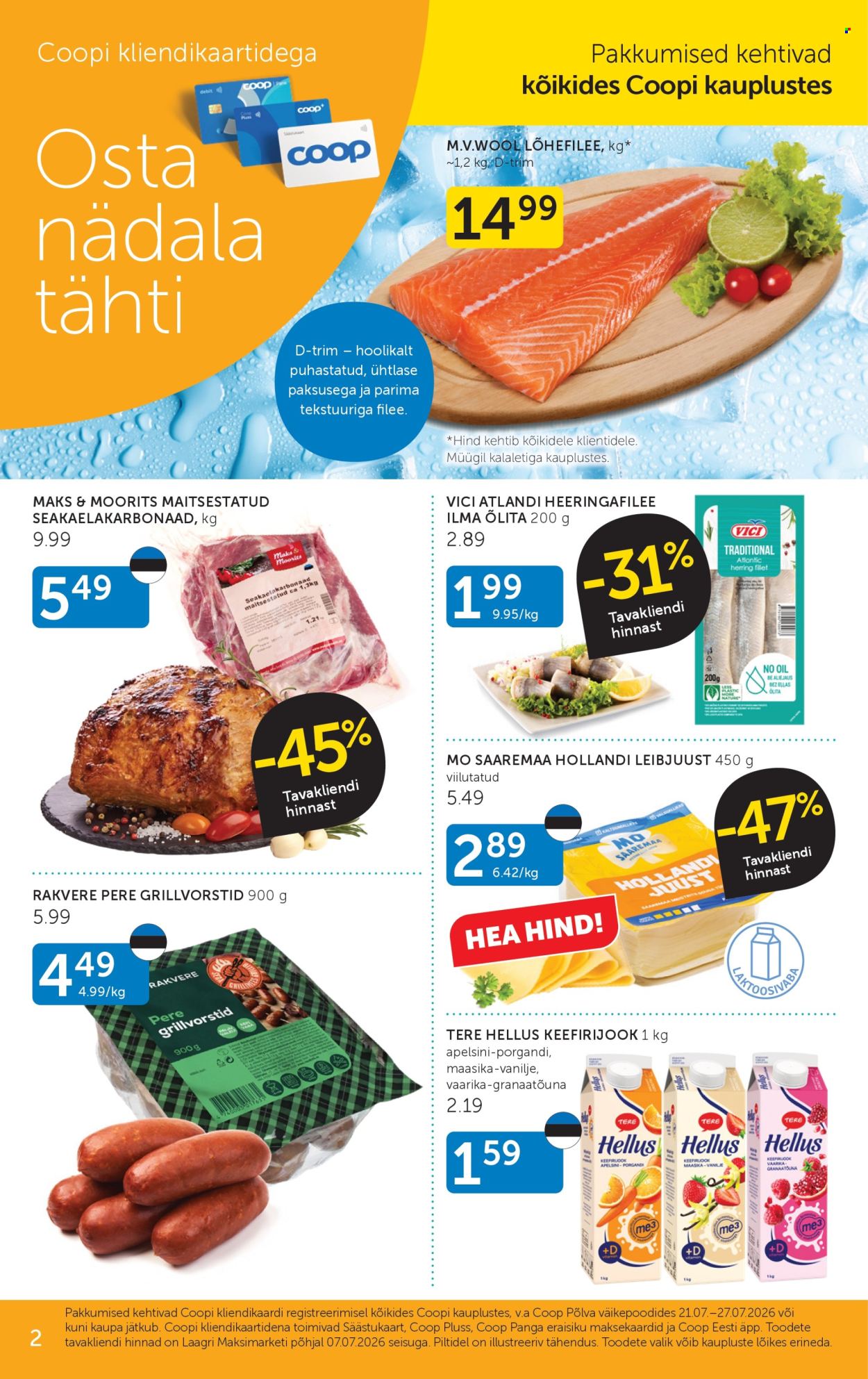Coop kliendileht (21.07 - 27.07.2026)