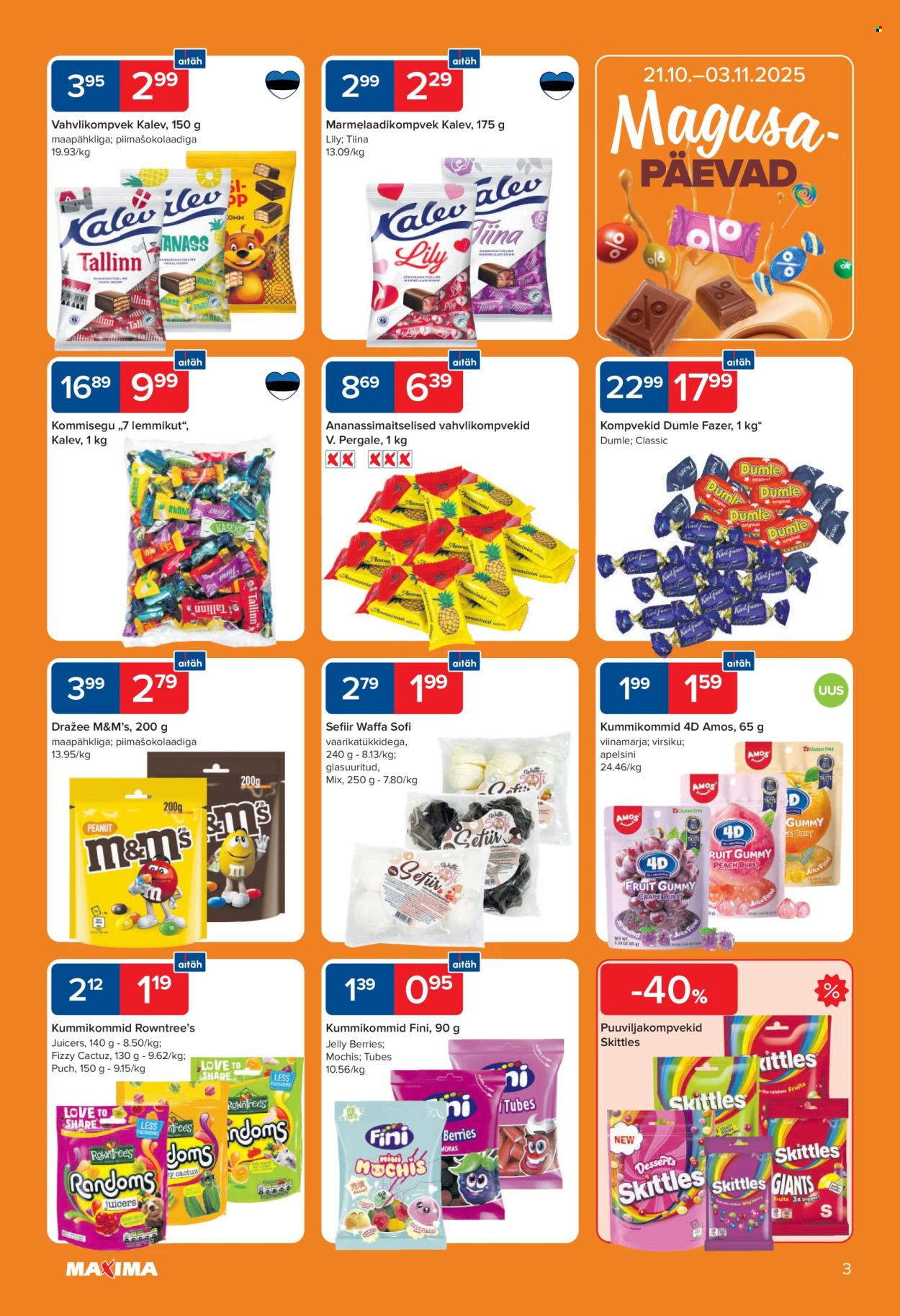 Maxima kliendileht - Maxima kliendileht nr. 43 (21.10 - 27.10.2025)