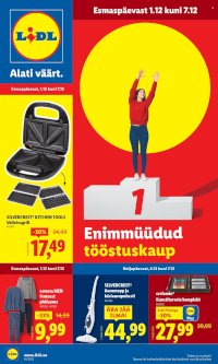 Lidl kliendileht - Tööstuskaupade pakkumised (1.12 - 7.12.2025)