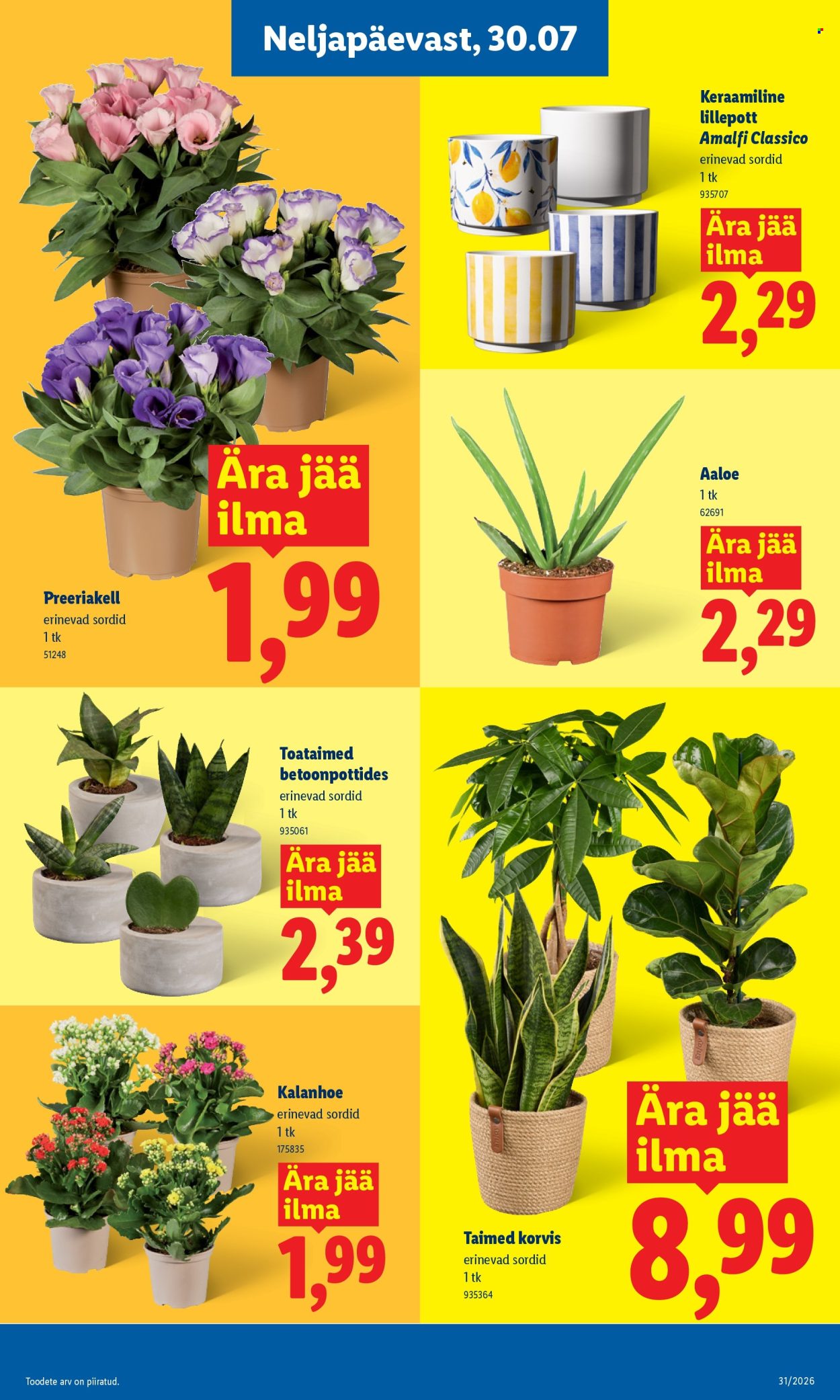 Lidl kliendileht (27.07 - 2.08.2026)