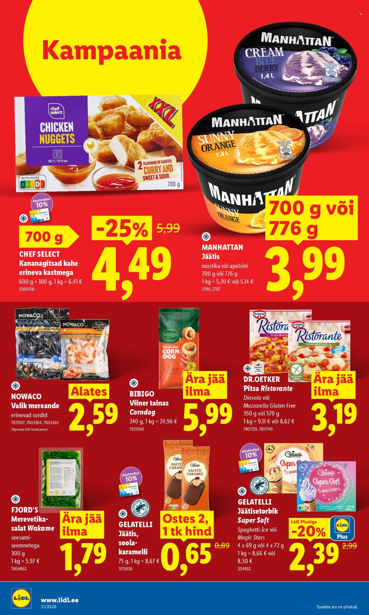 Lidl kliendileht (27.07 - 2.08.2026)