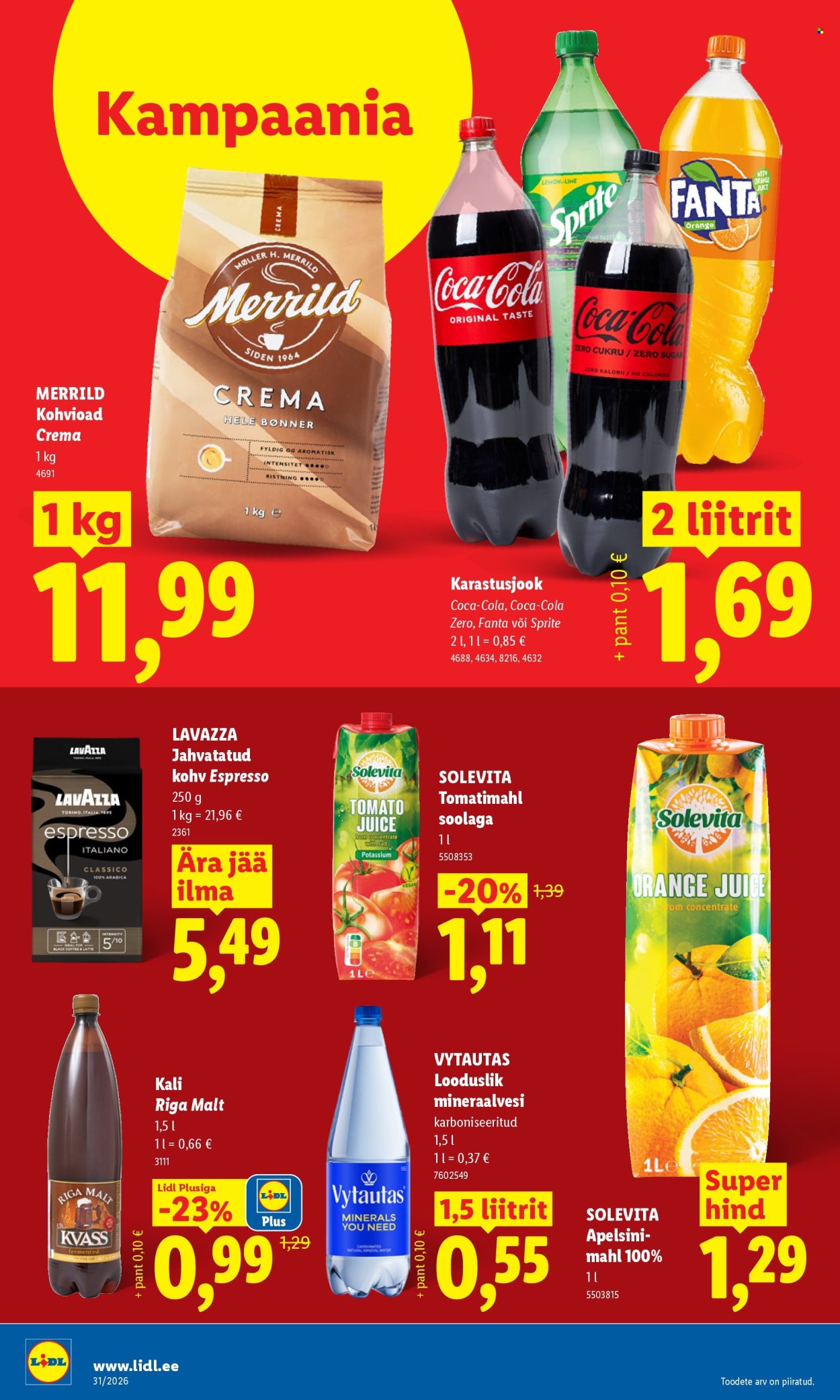 Lidl kliendileht (27.07 - 2.08.2026)