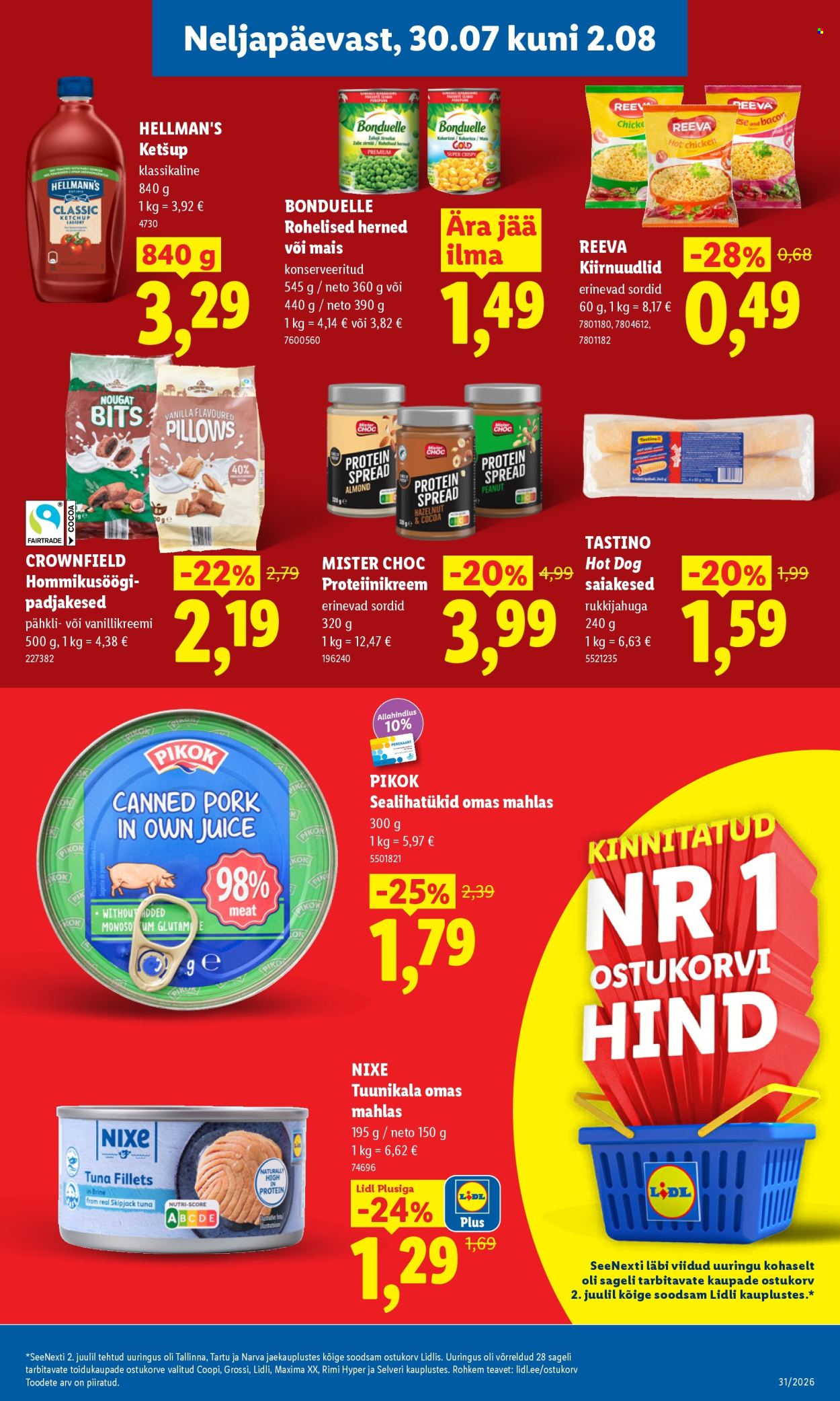 Lidl kliendileht (27.07 - 2.08.2026)