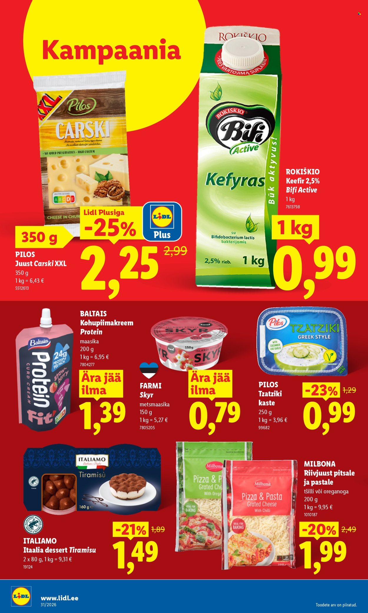 Lidl kliendileht (27.07 - 2.08.2026)