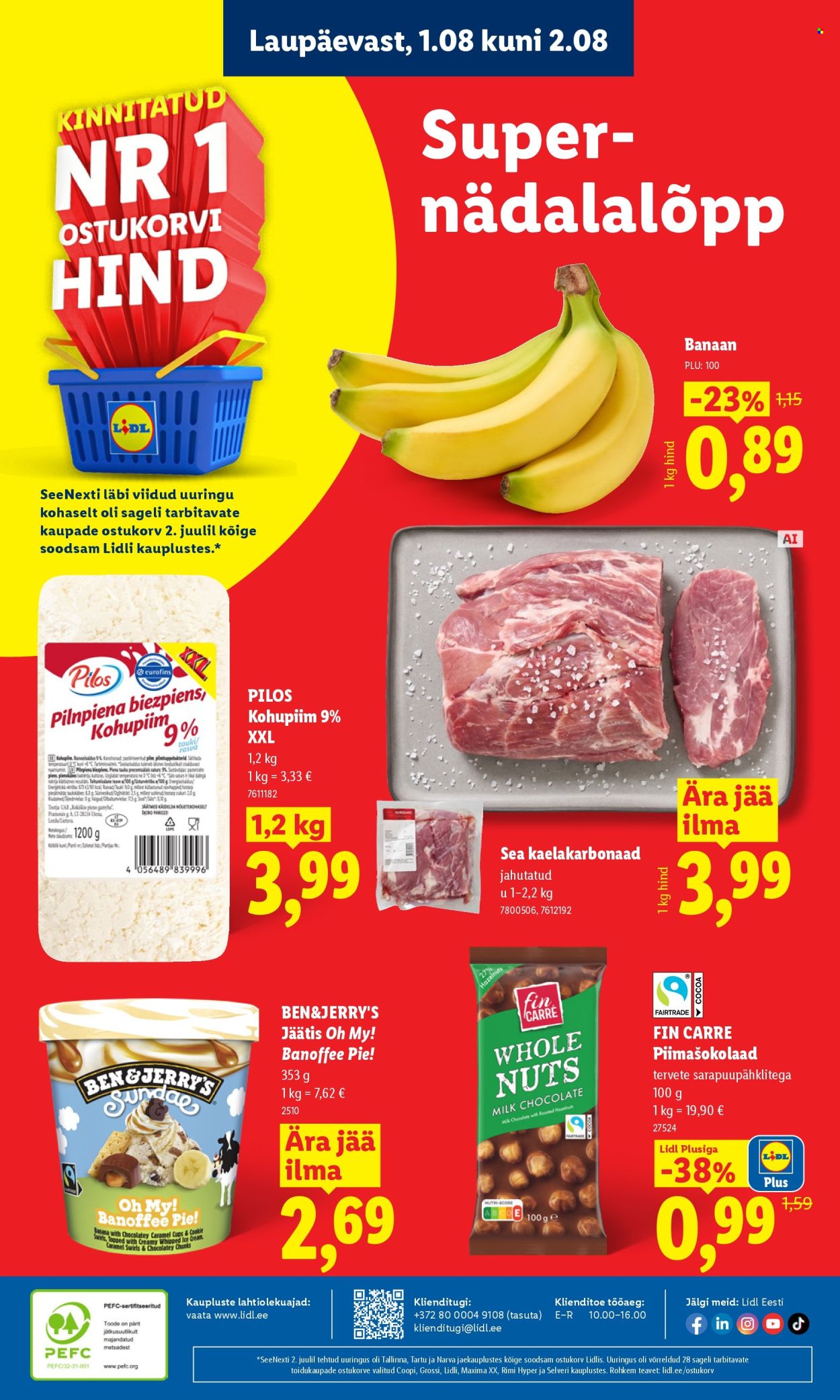 Lidl kliendileht (27.07 - 2.08.2026)