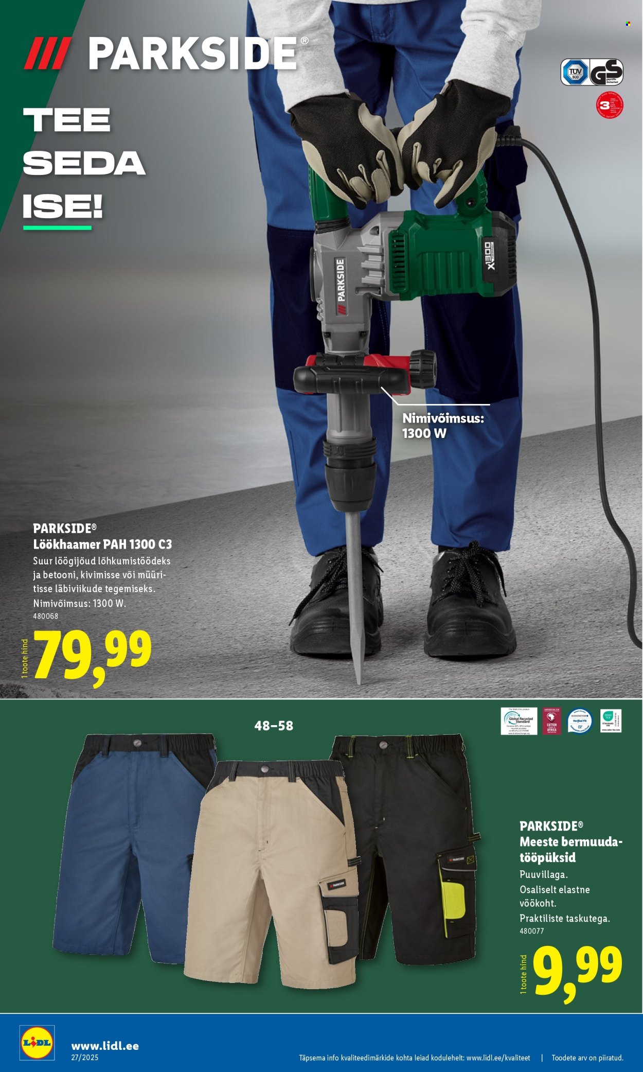 Lidl kliendileht - Tööstuskaupade pakkumised (30.06 - 6.07.2025)
