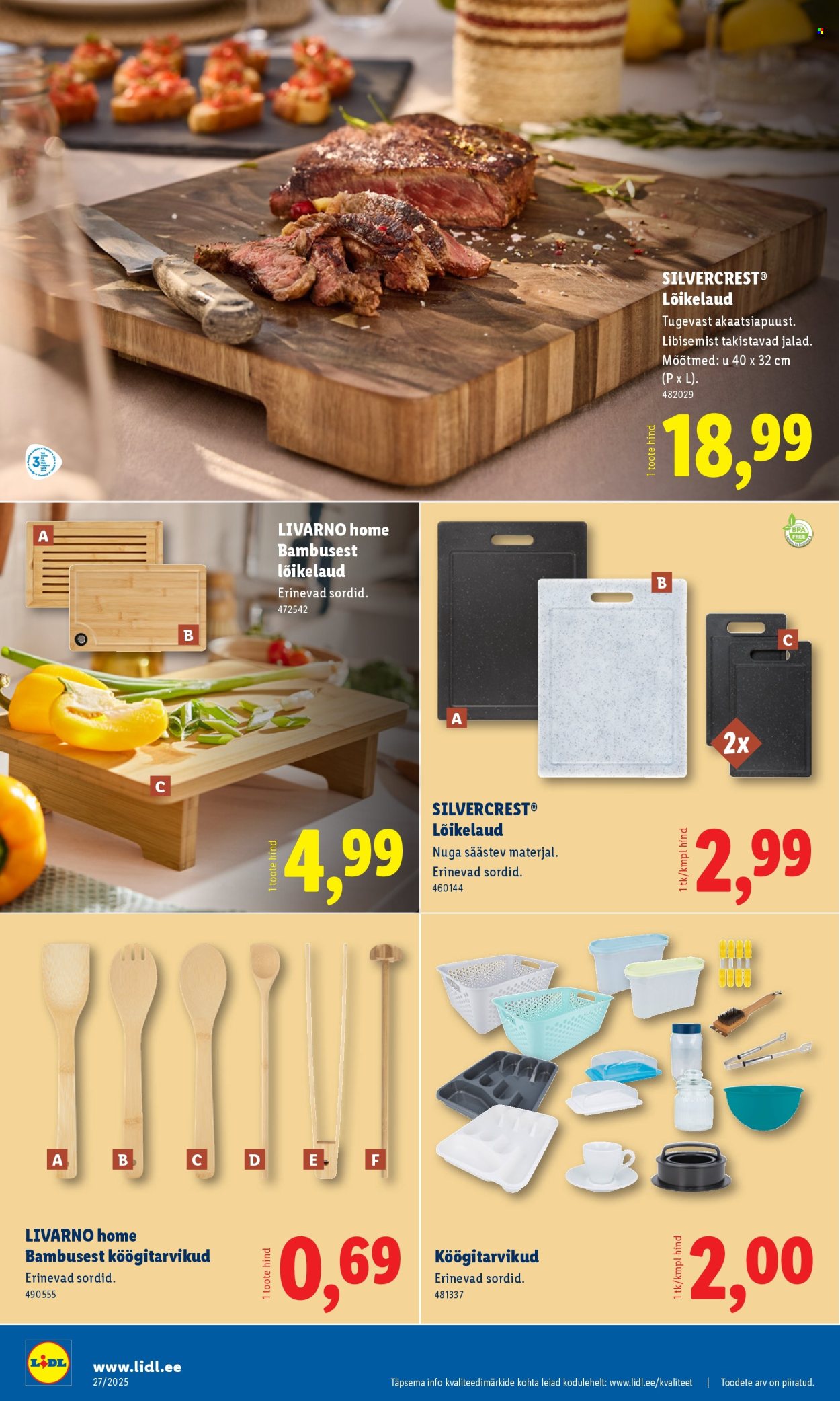 Lidl kliendileht - Tööstuskaupade pakkumised (30.06 - 6.07.2025)