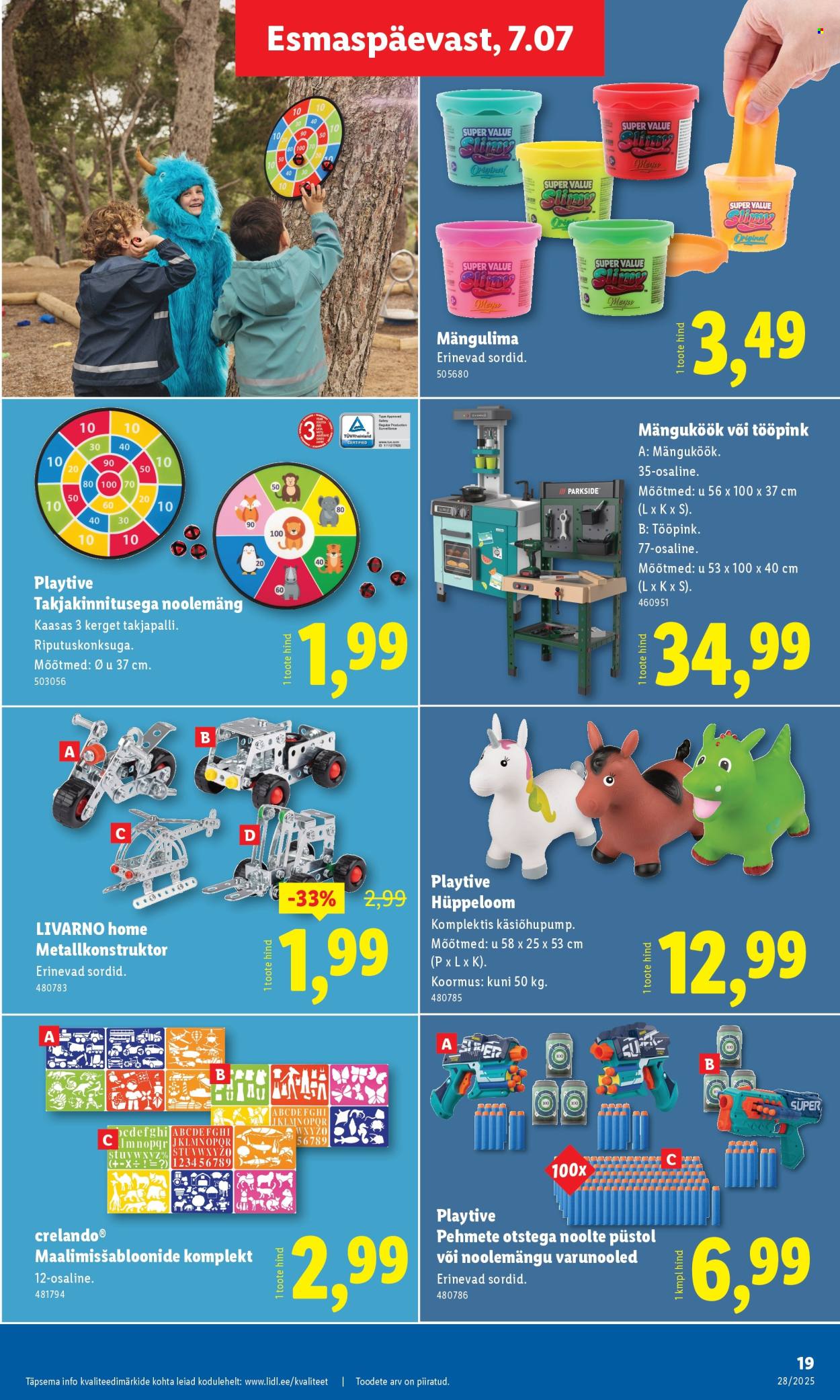 Lidl kliendileht - Tööstuskaupade pakkumised (7.07 - 13.07.2025)