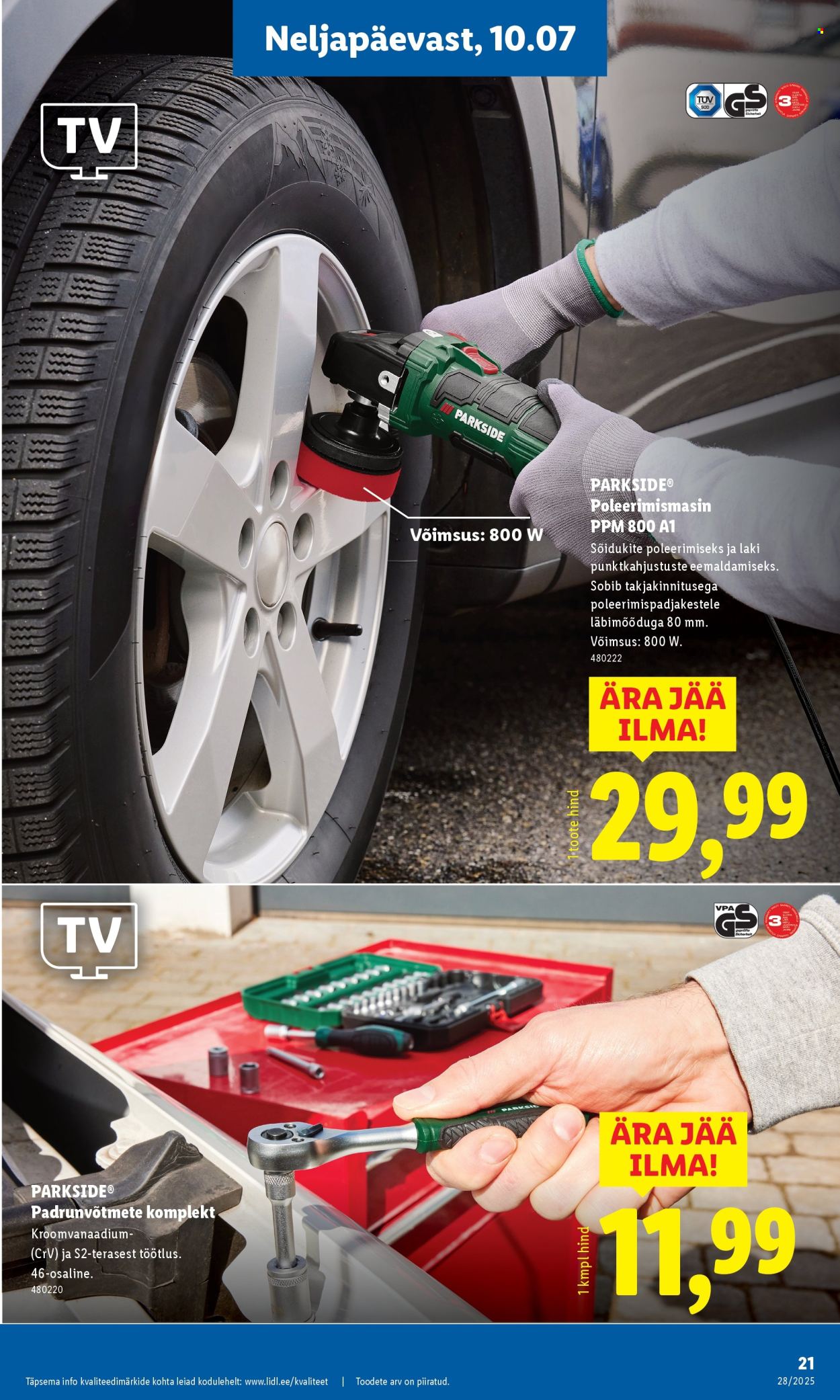 Lidl kliendileht - Tööstuskaupade pakkumised (7.07 - 13.07.2025)