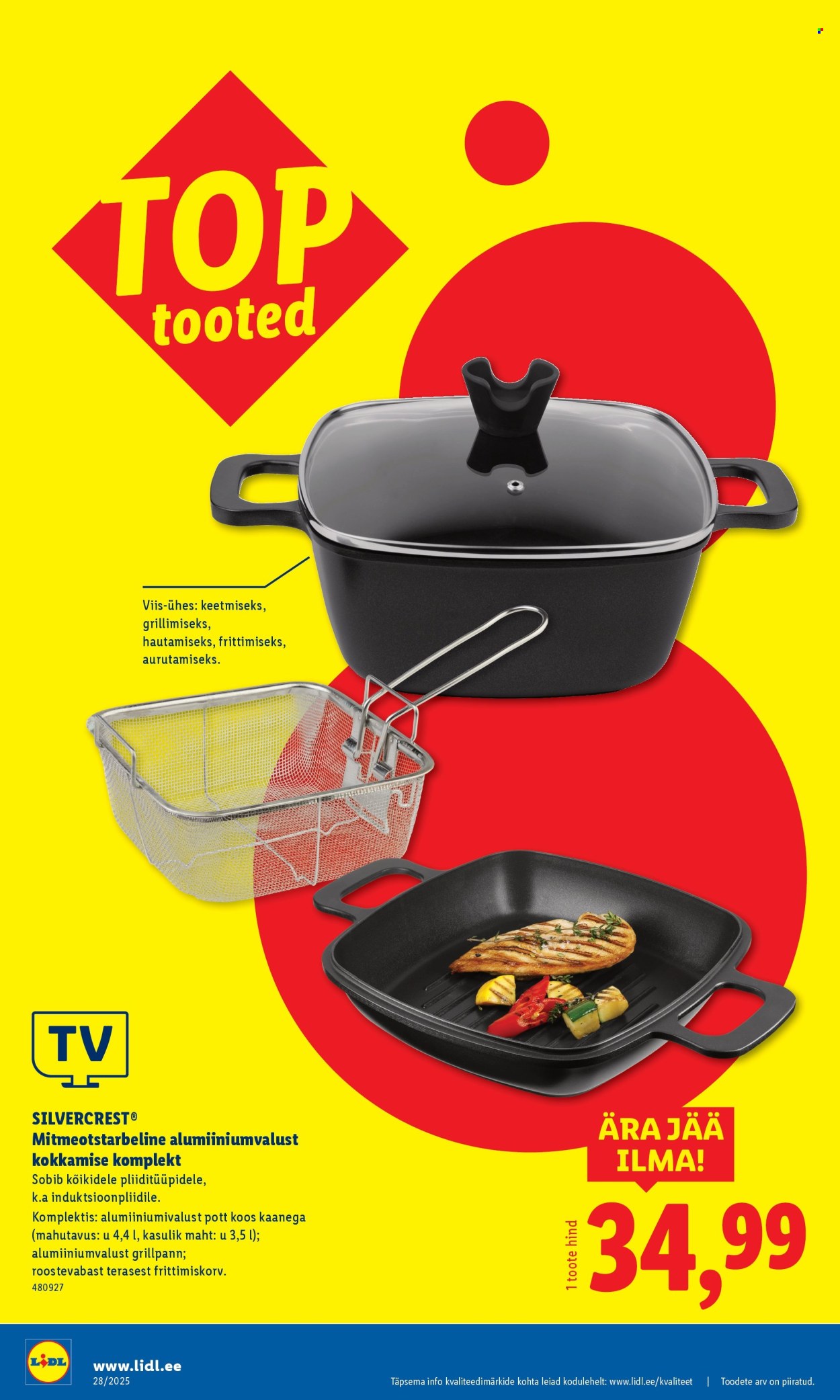 Lidl kliendileht - Tööstuskaupade pakkumised (7.07 - 13.07.2025)