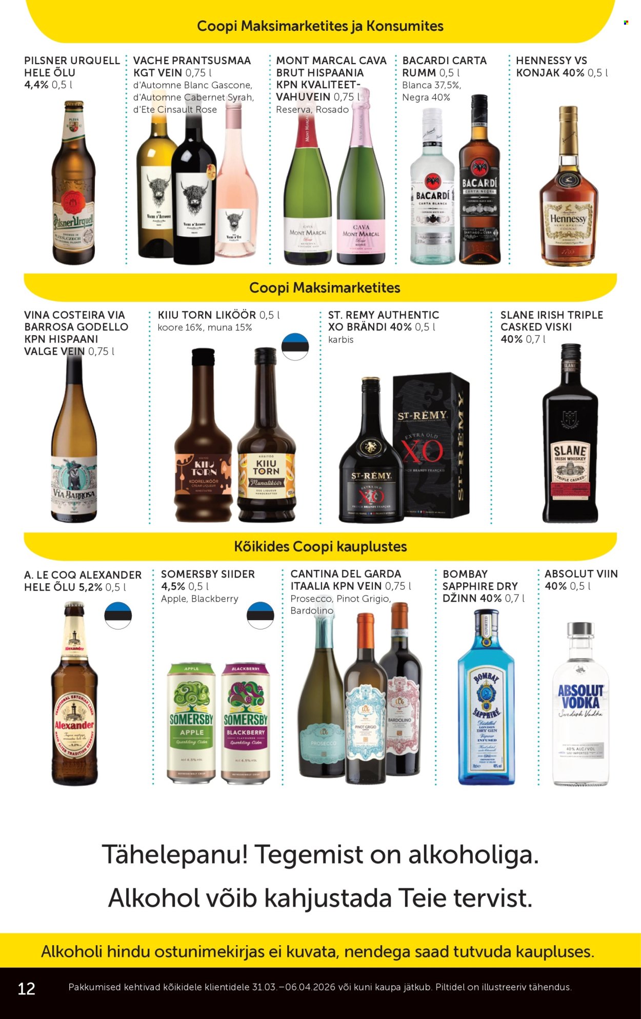 Coop kliendileht (31.03 - 6.04.2026)