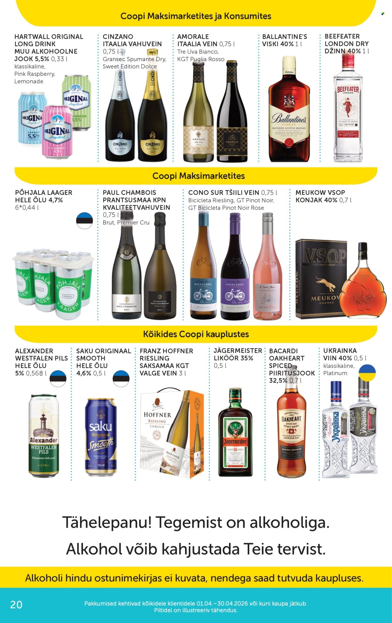 Coop kliendileht (31.03 - 6.04.2026)