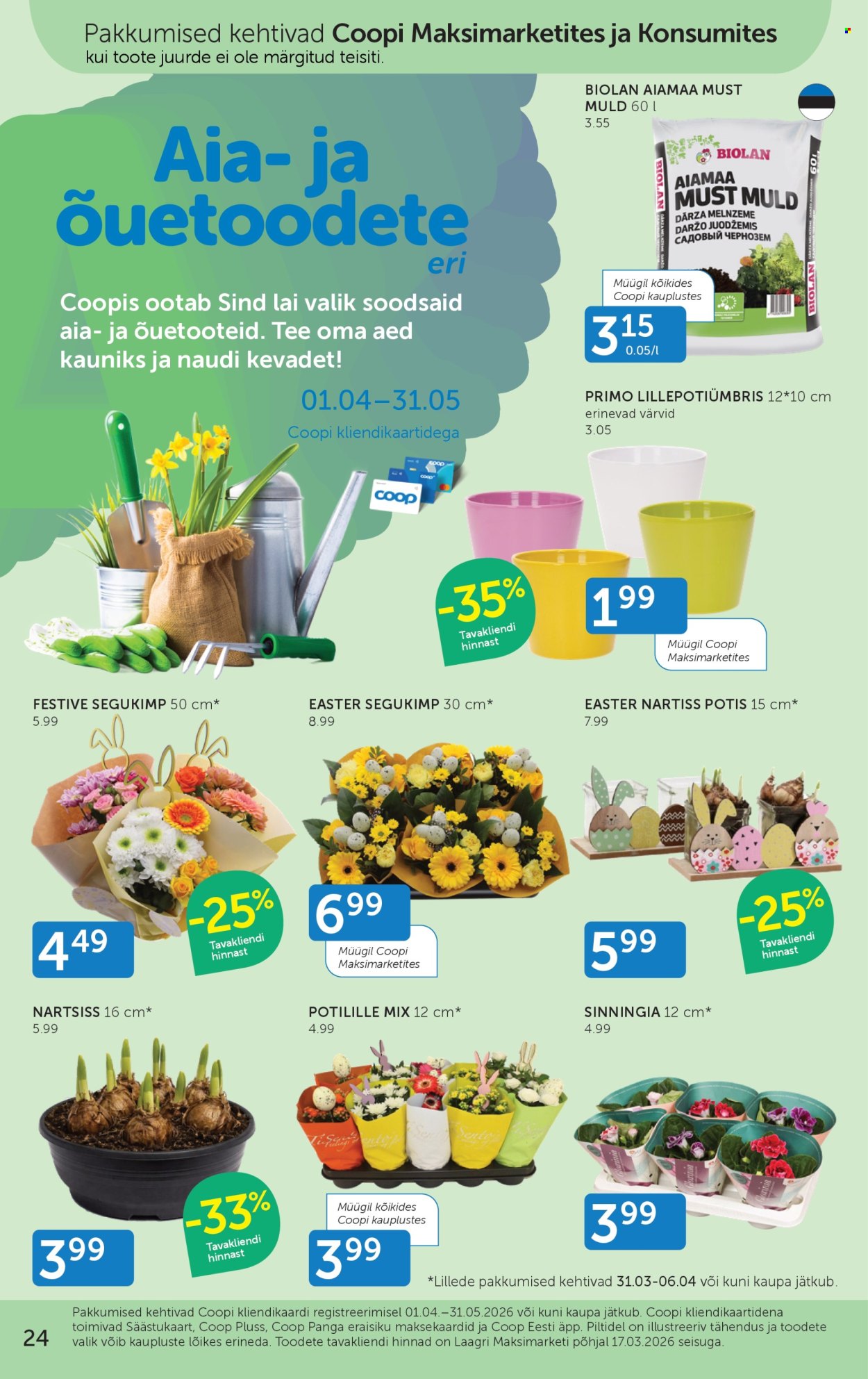 Coop kliendileht (31.03 - 6.04.2026)