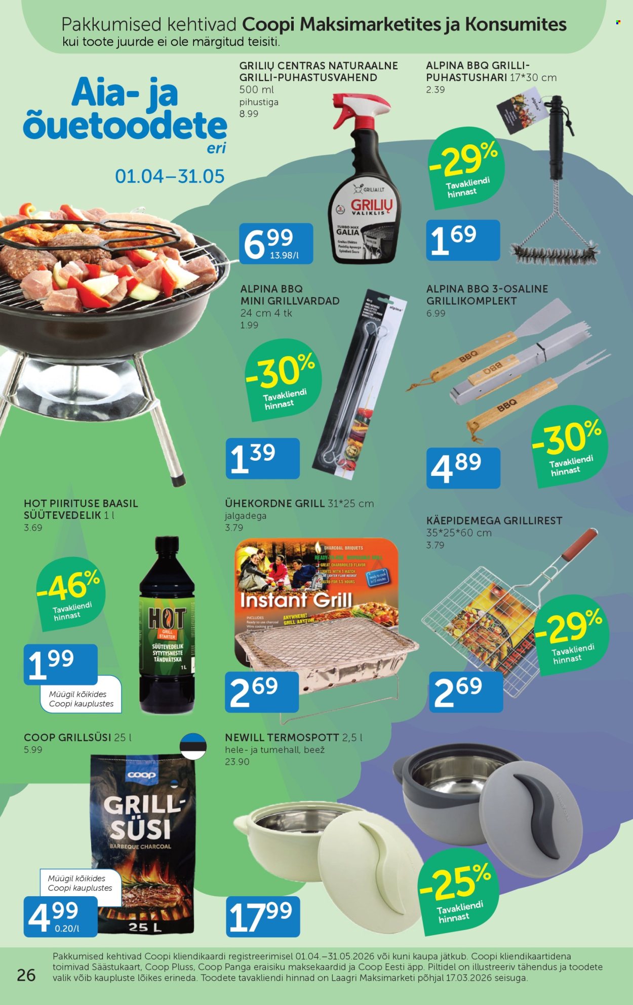 Coop kliendileht (31.03 - 6.04.2026)