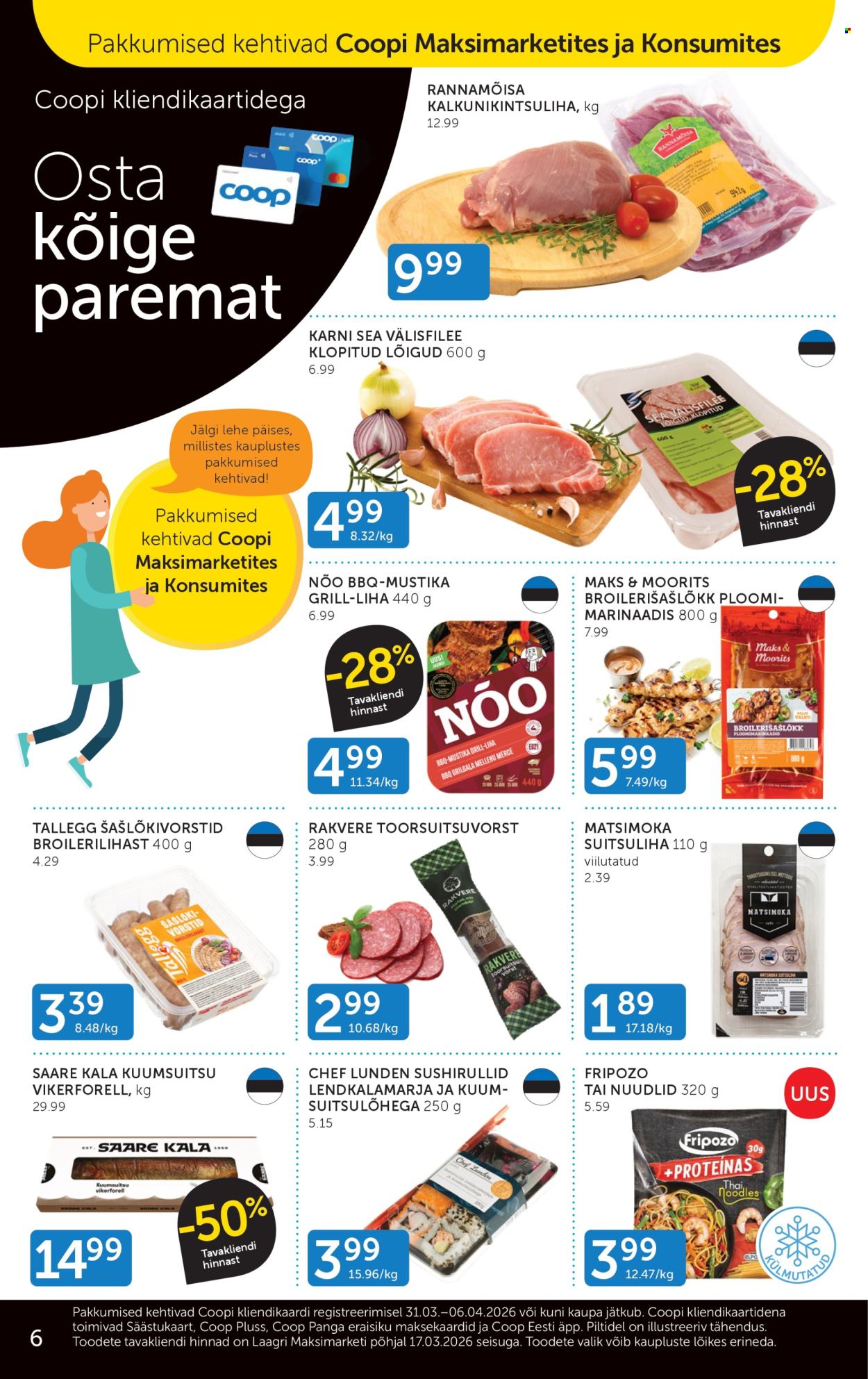 Coop kliendileht (31.03 - 6.04.2026)