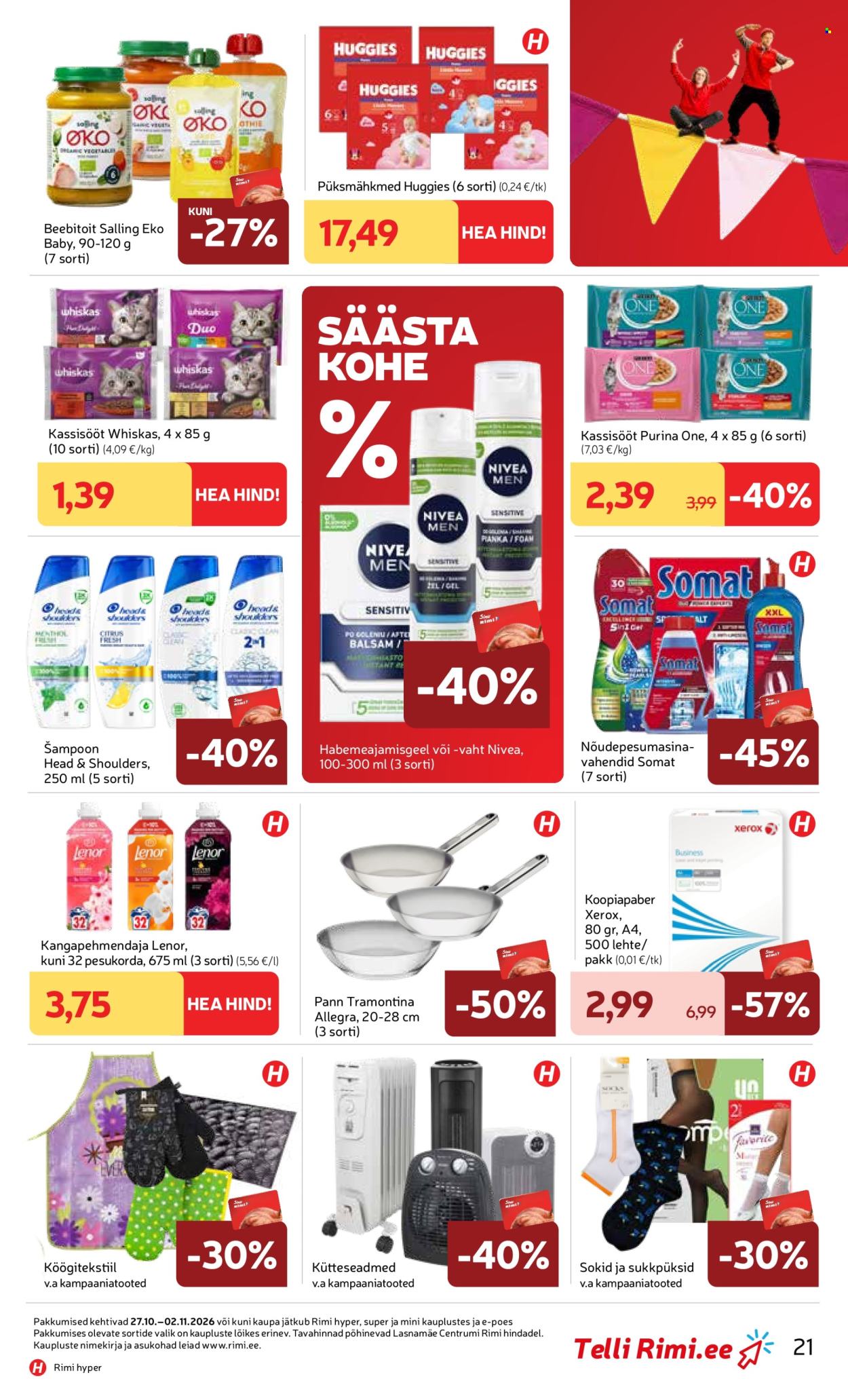 Rimi kliendileht (27.10 - 2.11.2026)