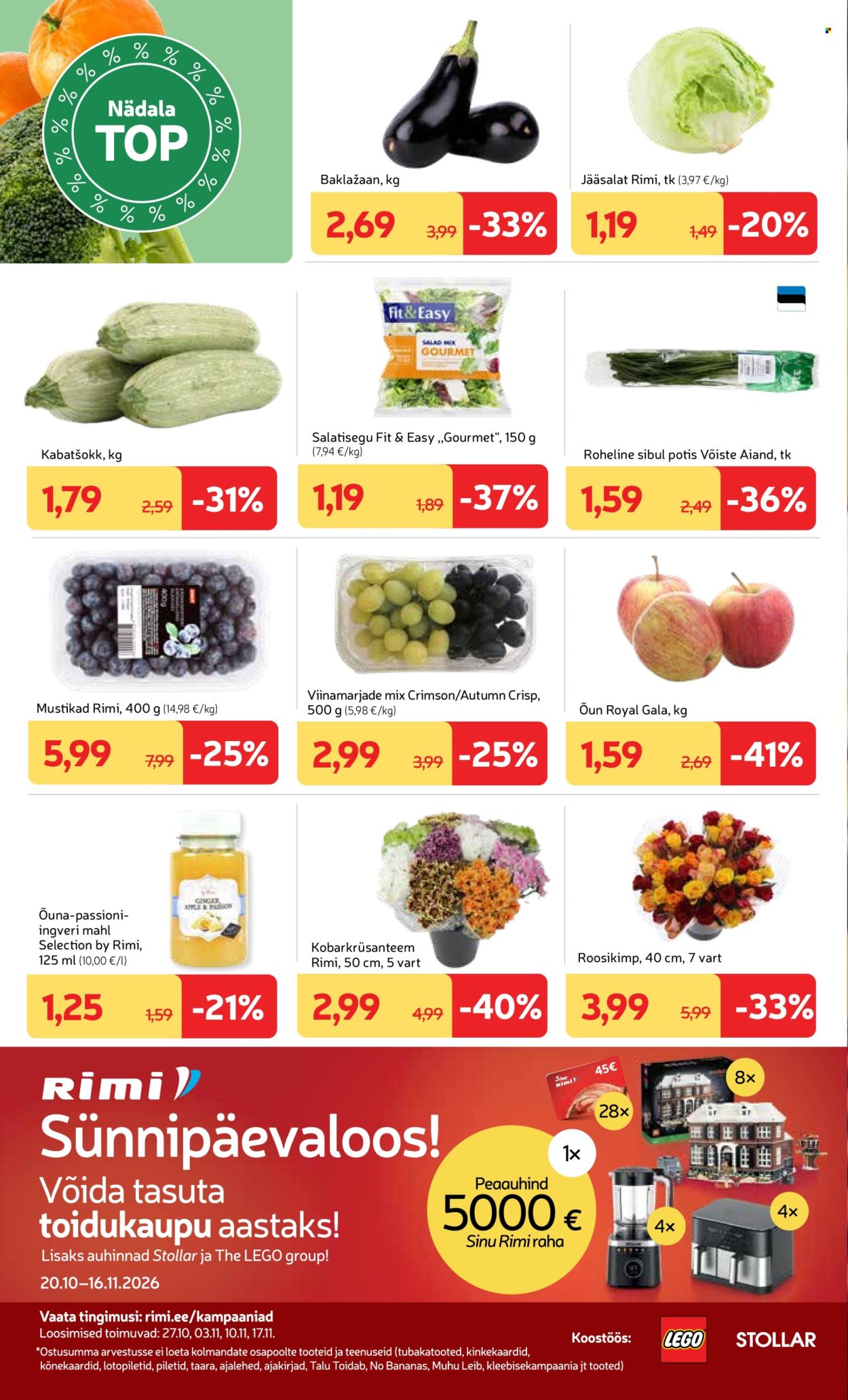 Rimi kliendileht (27.10 - 2.11.2026)