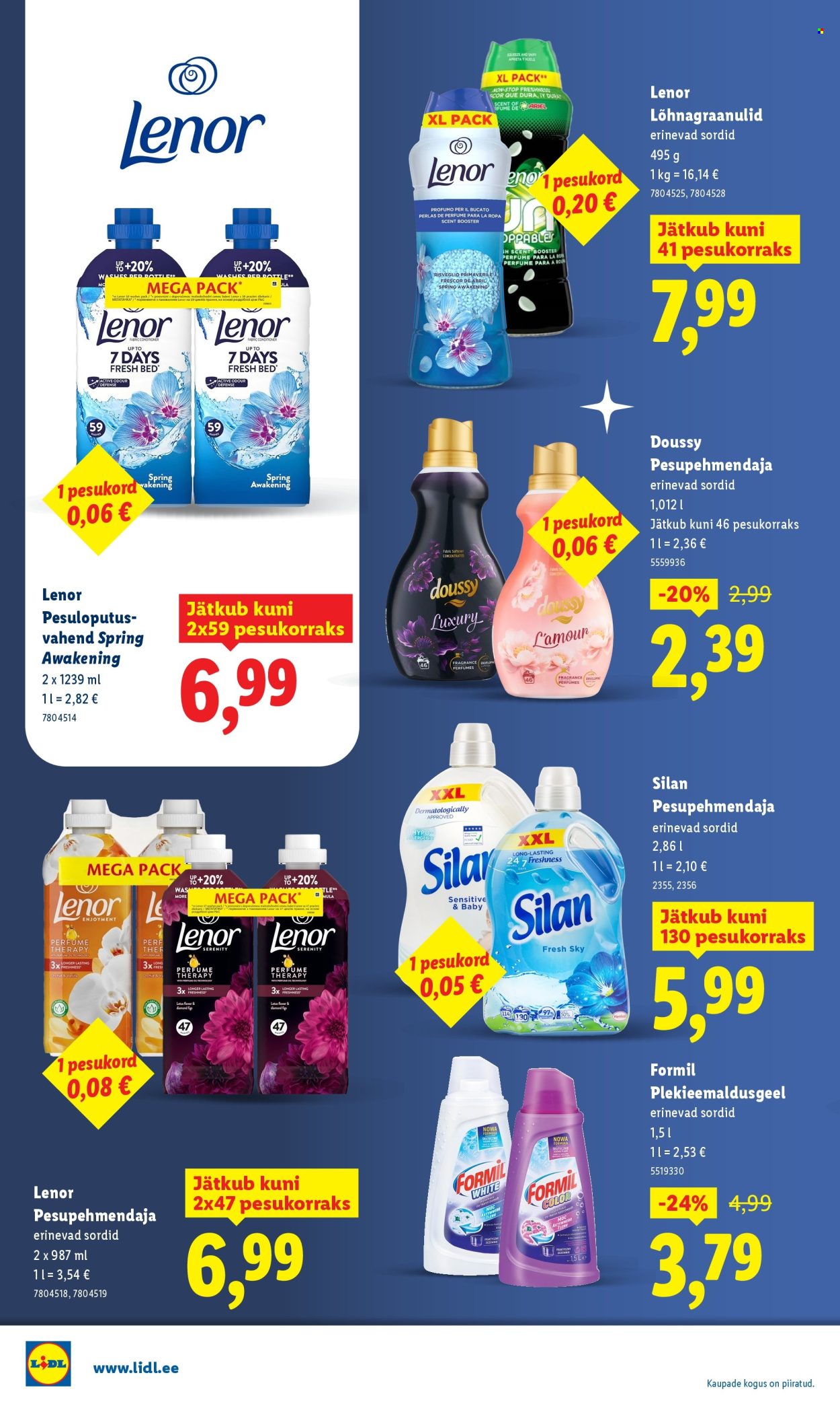 Lidl kliendileht - Puhtuse festival (19.03 - 1.04.2026)