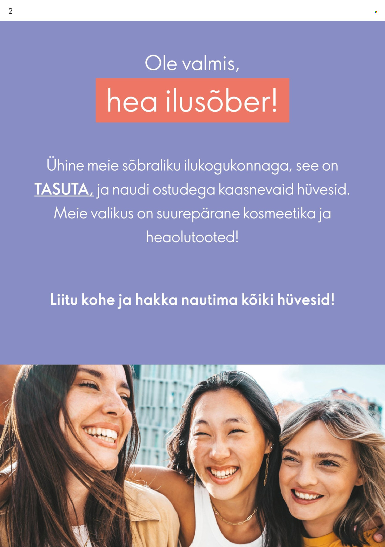 Oriflame kliendileht - Püsikliendi Preemiaprogramm