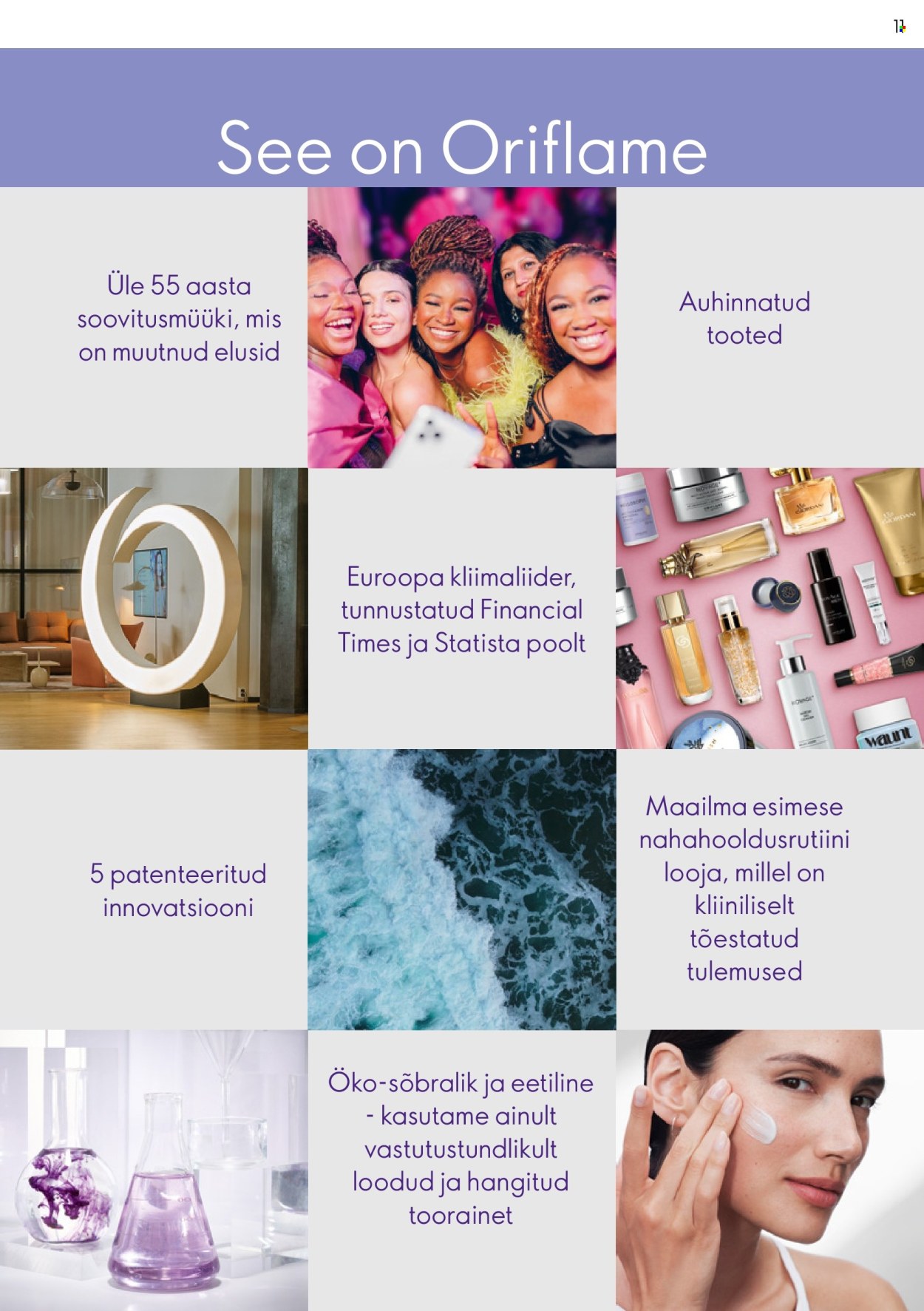 Oriflame kliendileht - Püsikliendi Preemiaprogramm