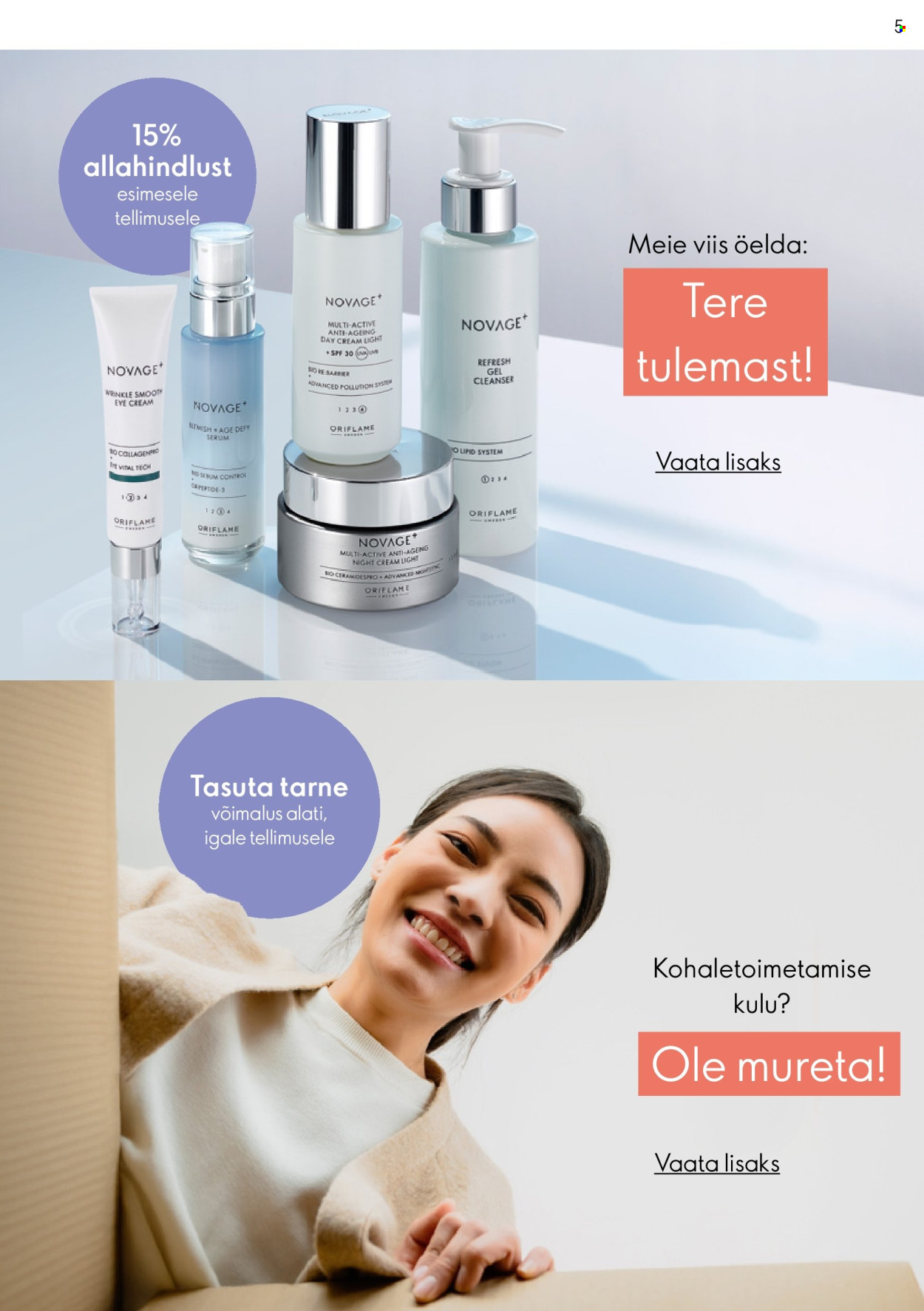 Oriflame kliendileht - Püsikliendi Preemiaprogramm