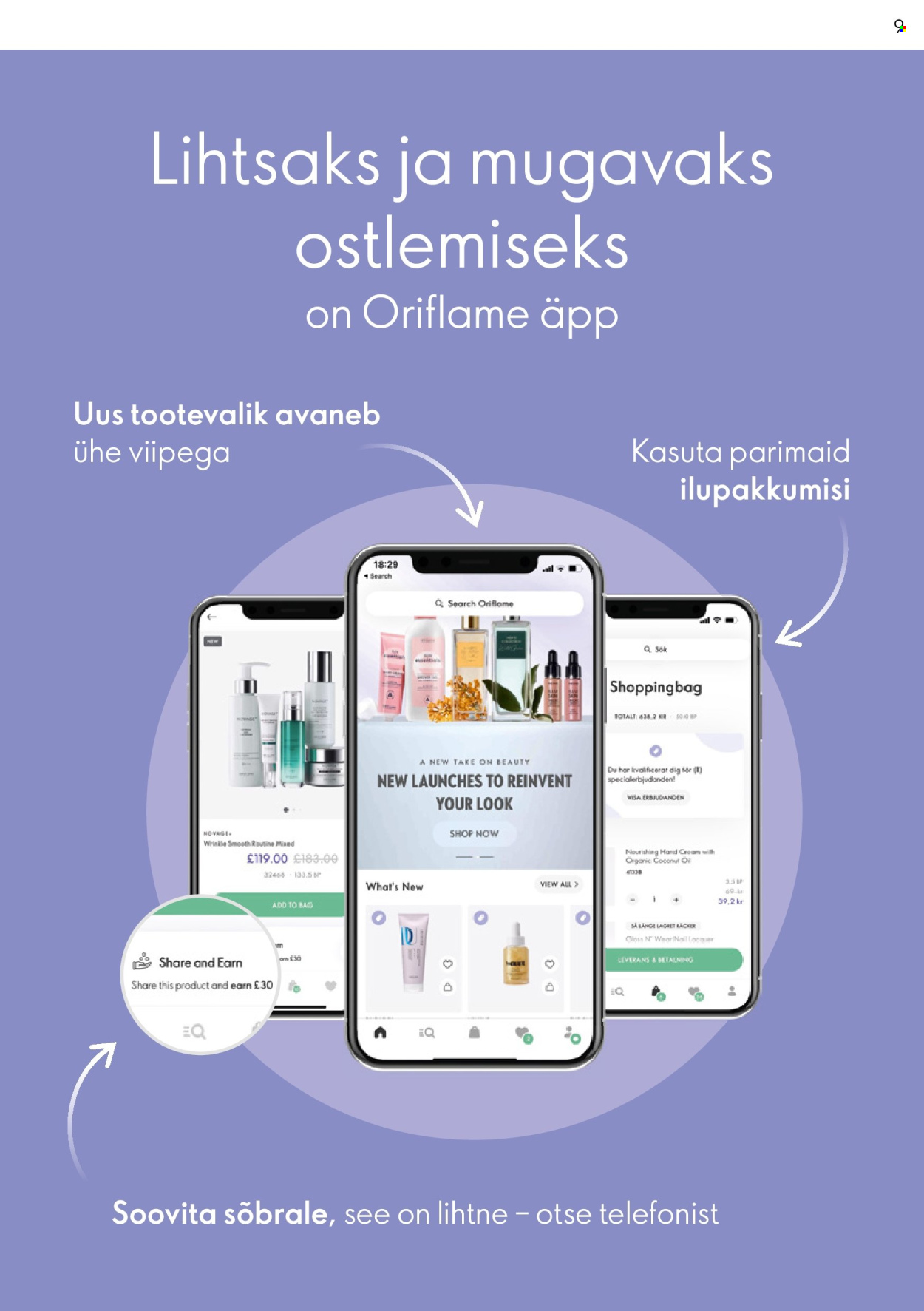 Oriflame kliendileht - Püsikliendi Preemiaprogramm