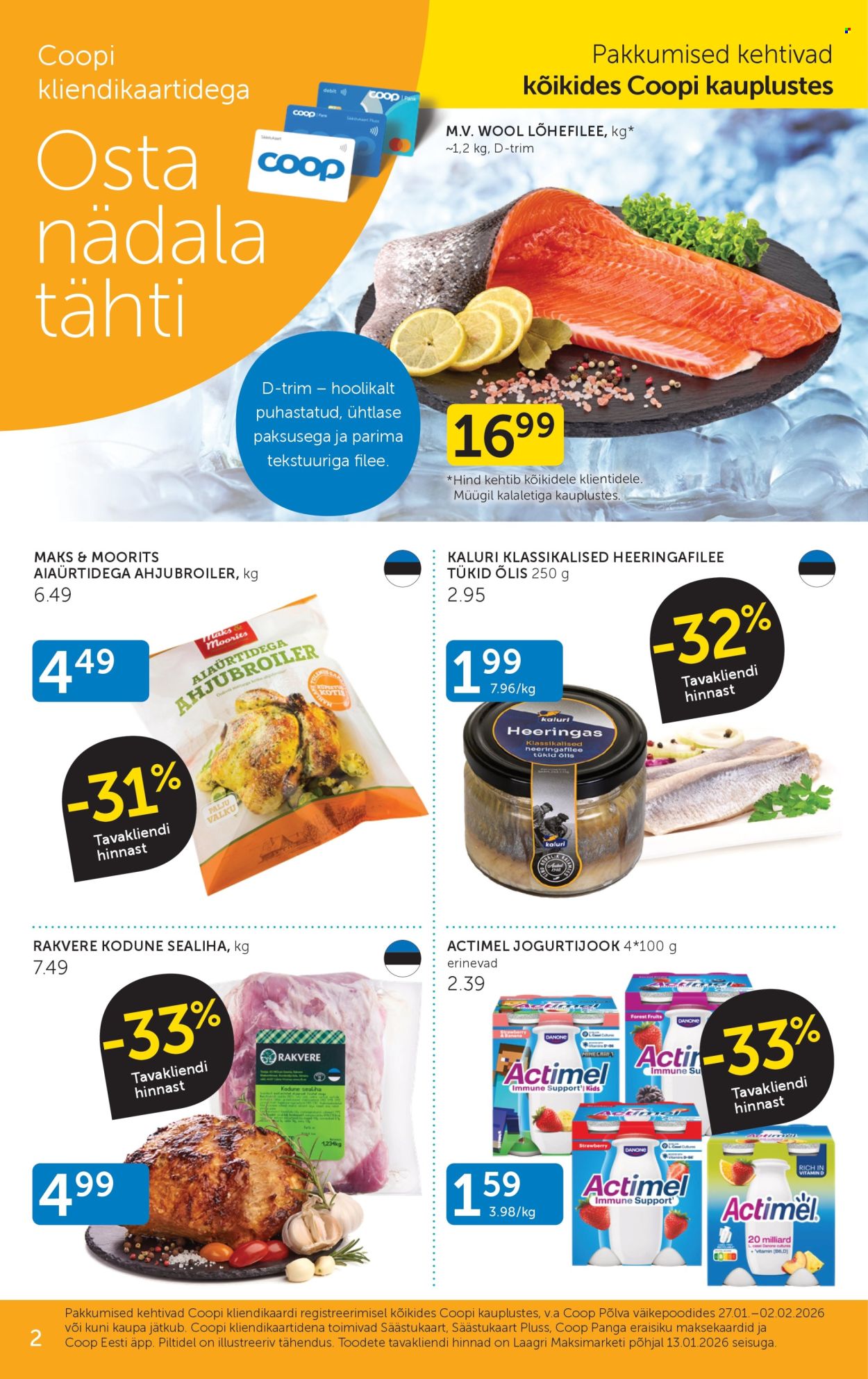 Coop kliendileht (27.01 - 2.02.2026)