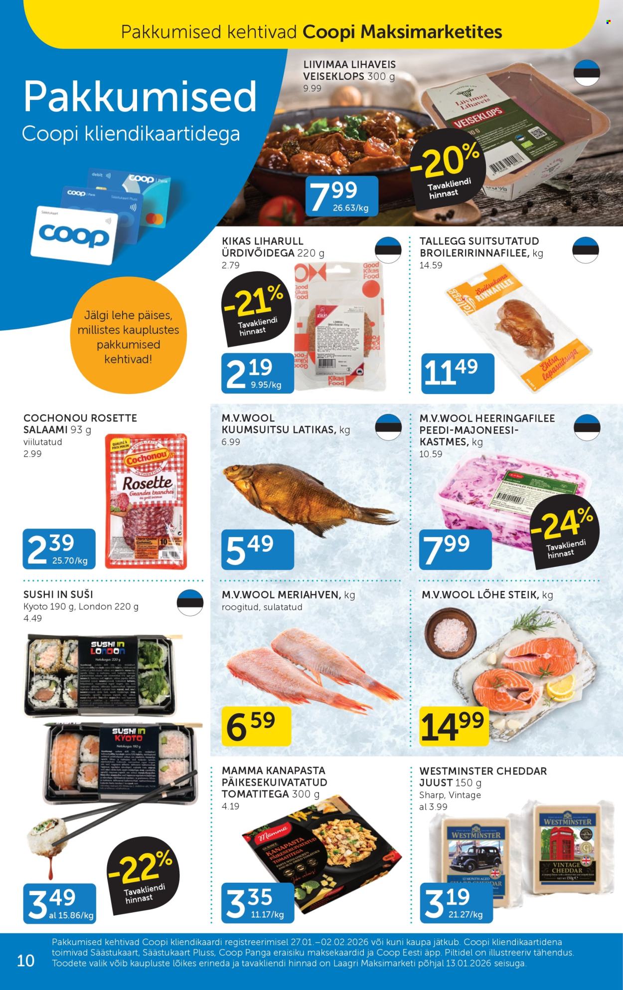 Coop kliendileht (27.01 - 2.02.2026)
