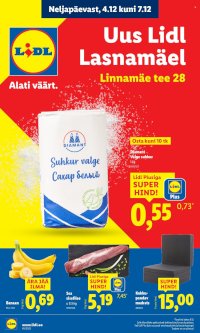 Lidl kliendileht - Linnämae tee 28 (4.12 - 7.12.2025)