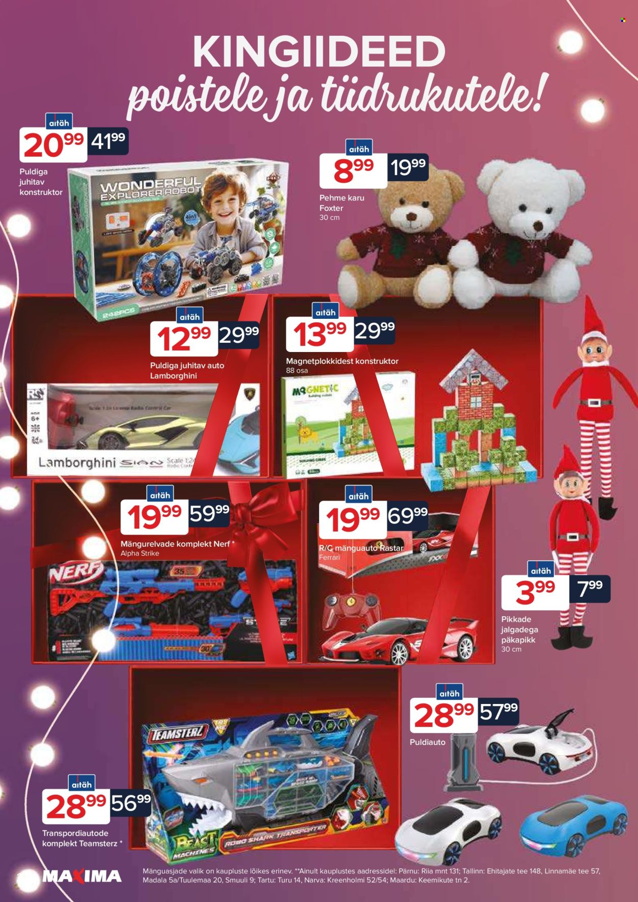 Maxima kliendileht - Mänguasjakataloog 2025 (6.11 - 31.12.2025)