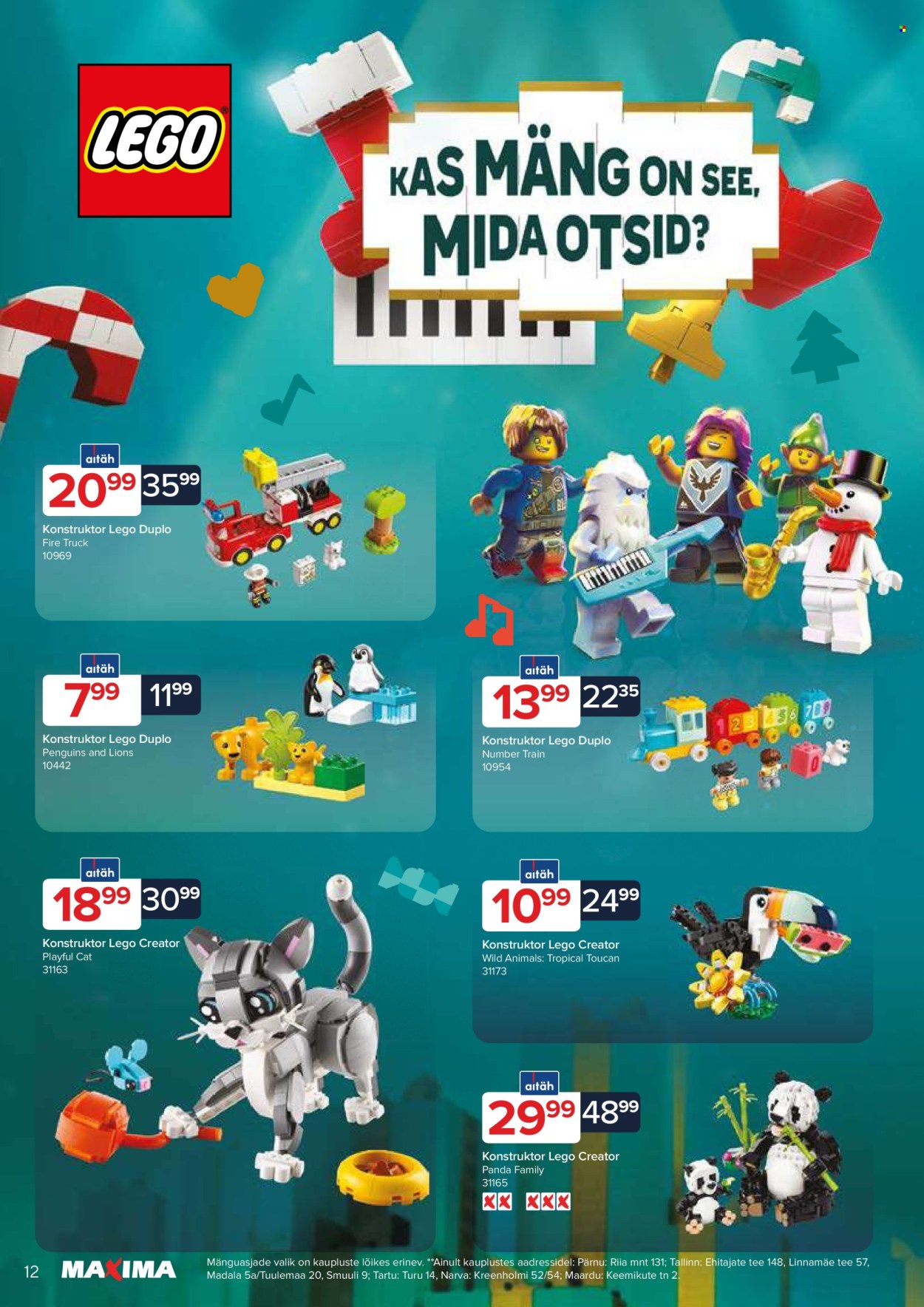 Maxima kliendileht - Mänguasjakataloog 2025 (6.11 - 31.12.2025)