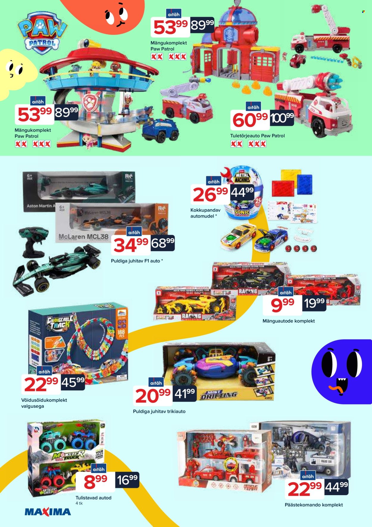 Maxima kliendileht - Mänguasjakataloog 2025 (6.11 - 31.12.2025)