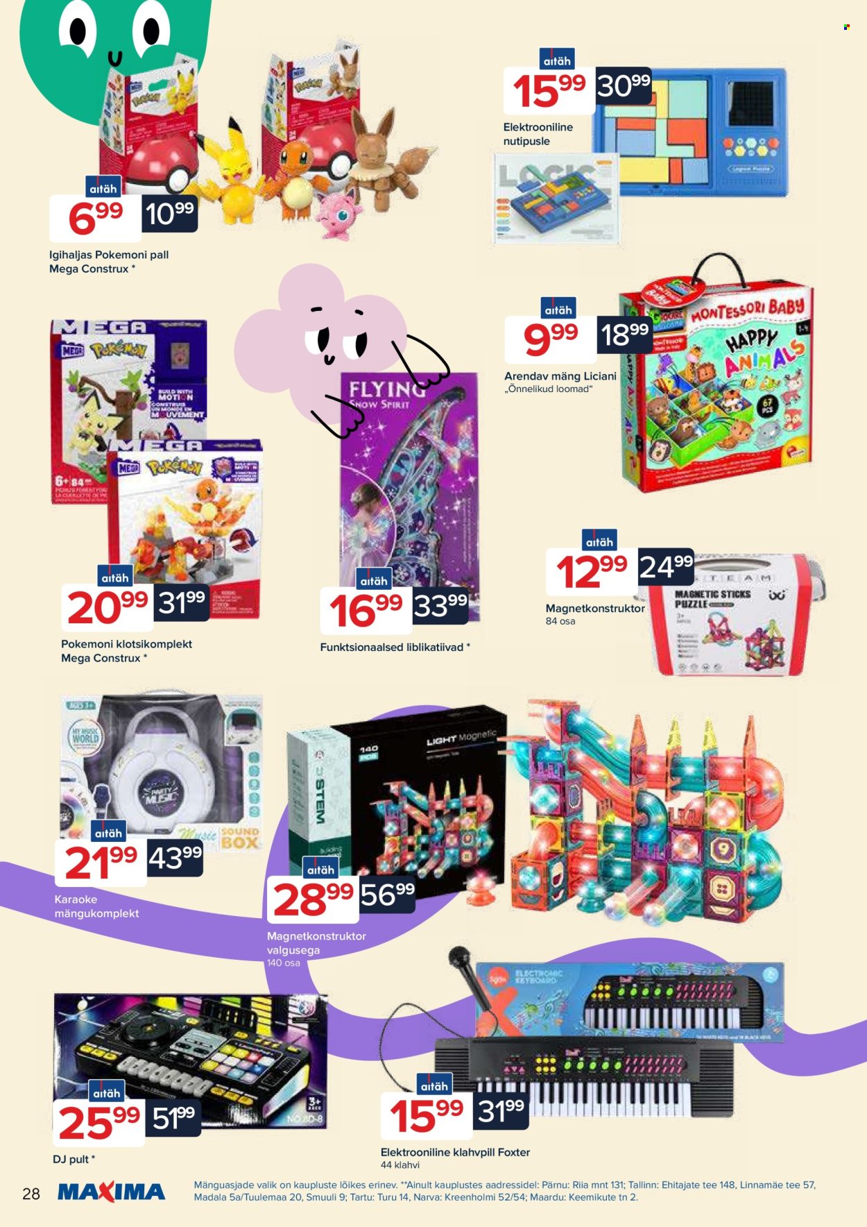 Maxima kliendileht - Mänguasjakataloog 2025 (6.11 - 31.12.2025)