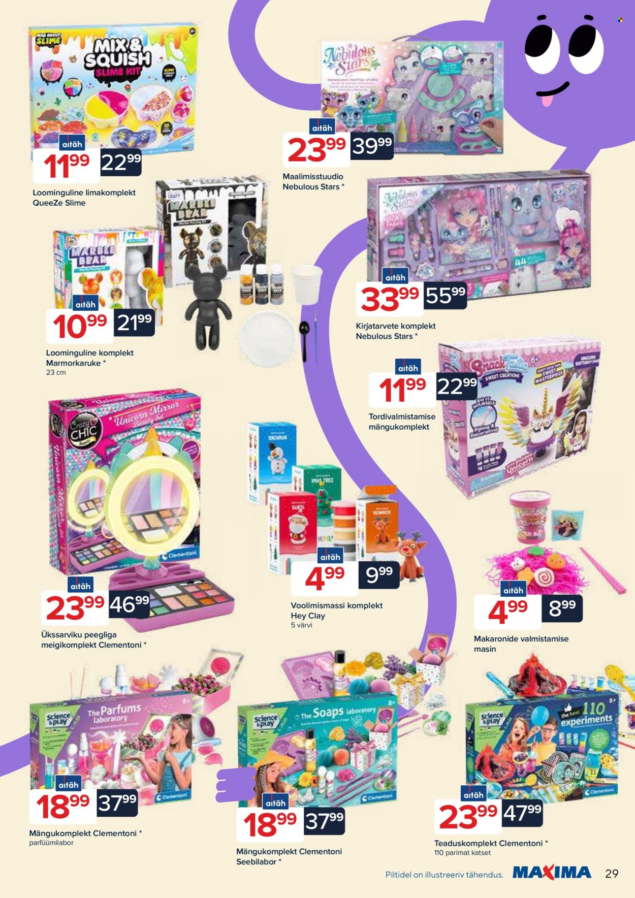 Maxima kliendileht - Mänguasjakataloog 2025 (6.11 - 31.12.2025)