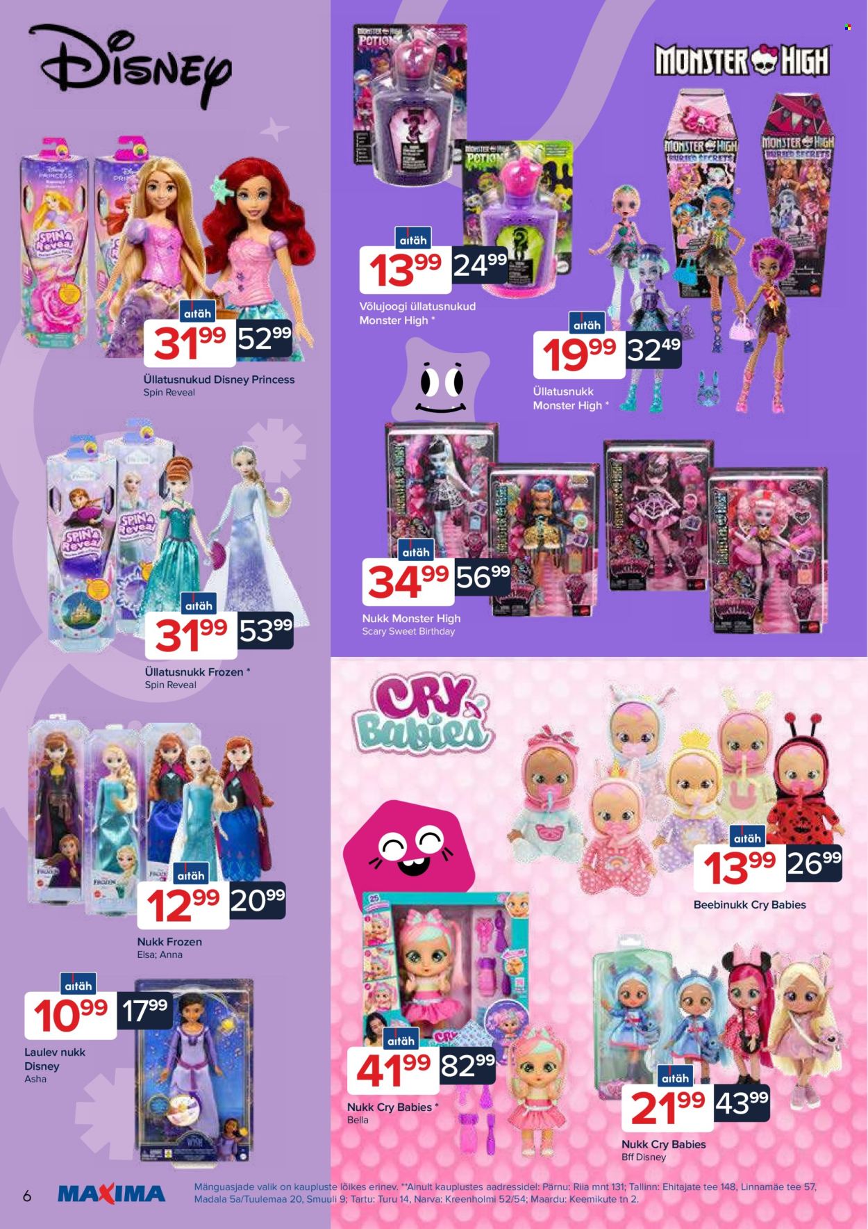 Maxima kliendileht - Mänguasjakataloog 2025 (6.11 - 31.12.2025)