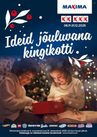 Maxima kliendileht - Mänguasjakataloog 2025 (6.11 - 31.12.2025)