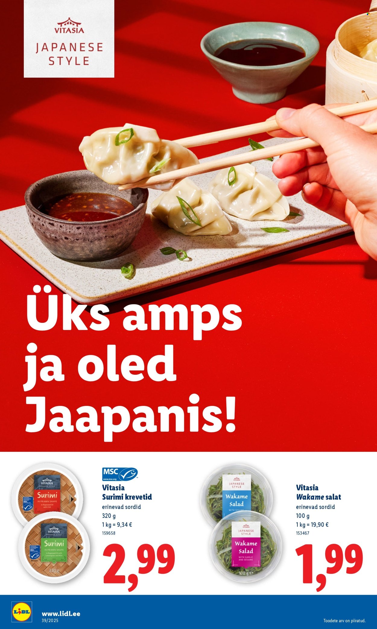 Lidl kliendileht - Kliendileht (22.09 - 28.09.2025)