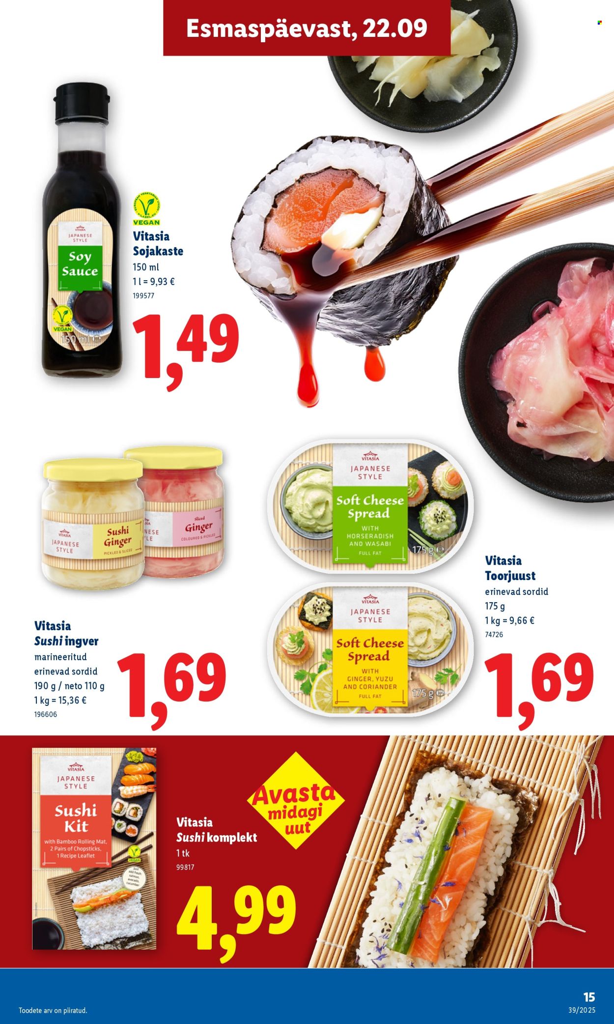 Lidl kliendileht - Kliendileht (22.09 - 28.09.2025)