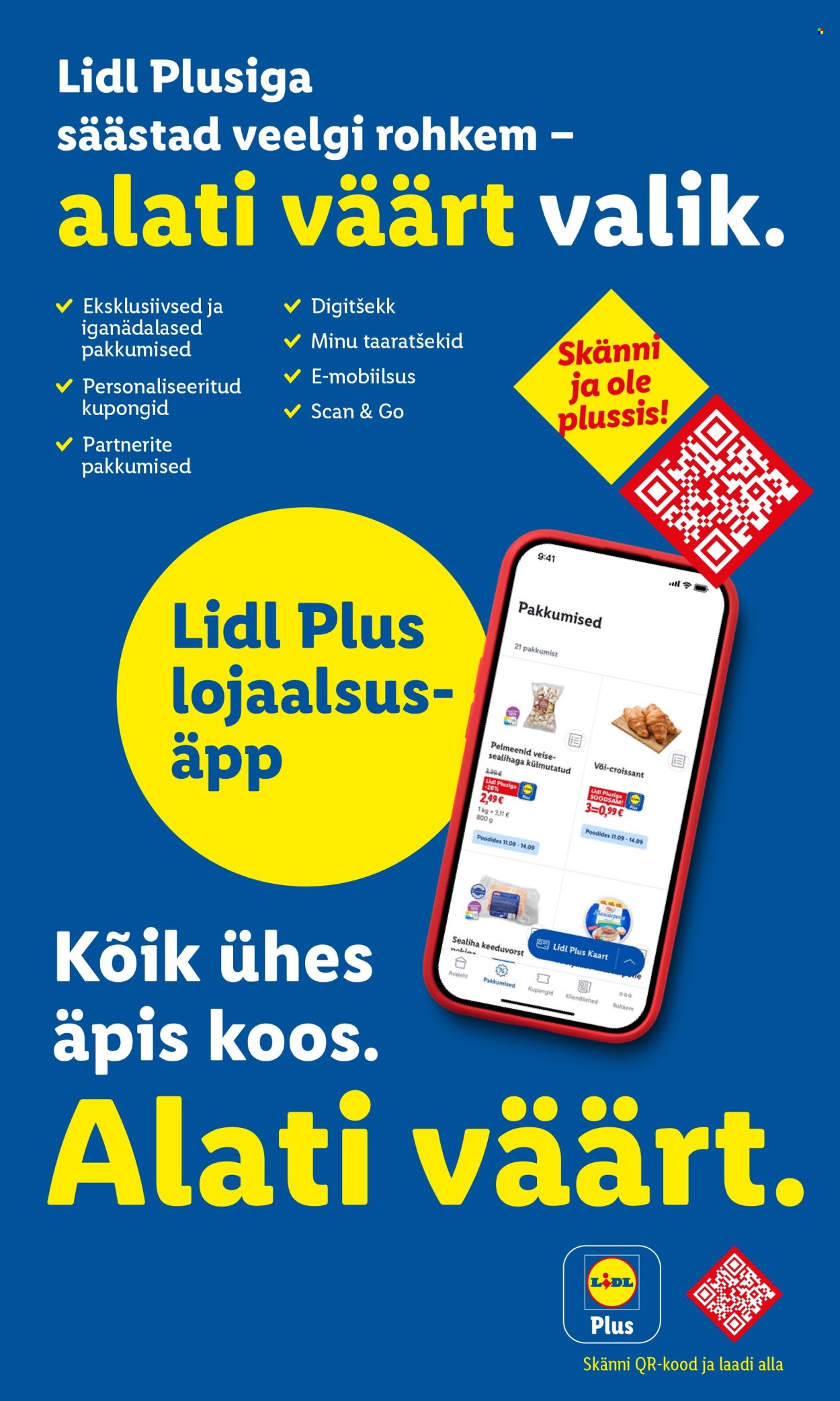 Lidl kliendileht - Kliendileht (22.09 - 28.09.2025)