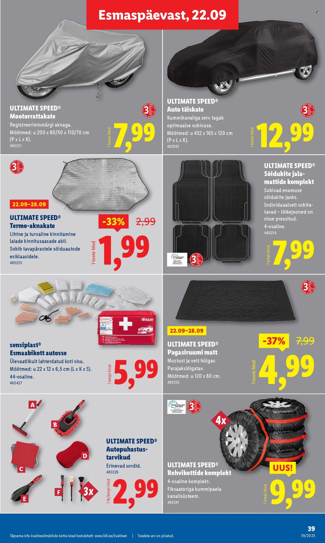 Lidl kliendileht - Kliendileht (22.09 - 28.09.2025)
