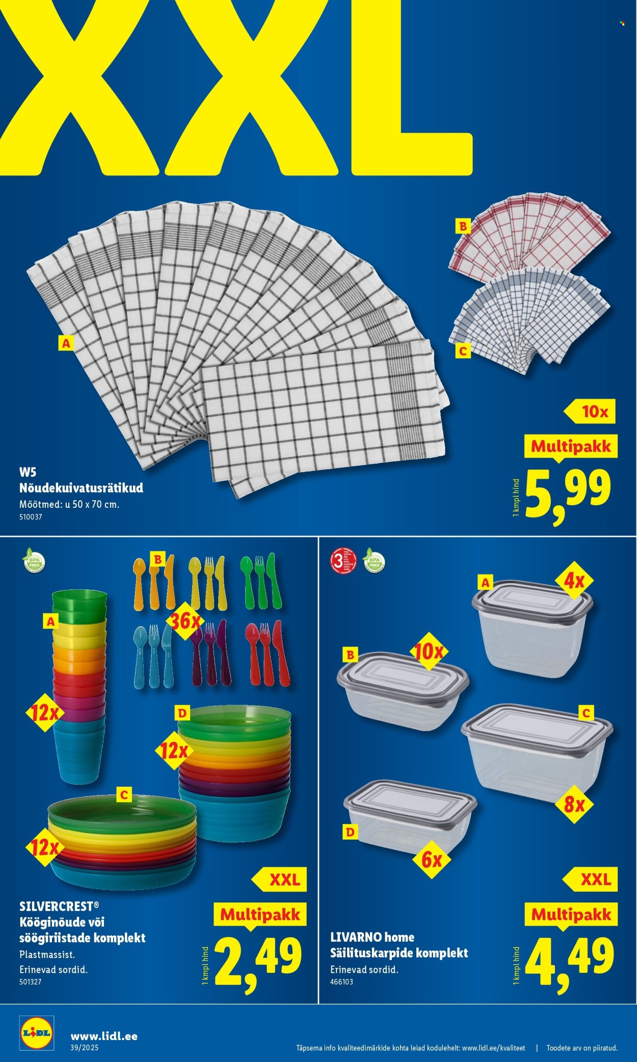 Lidl kliendileht - Kliendileht (22.09 - 28.09.2025)