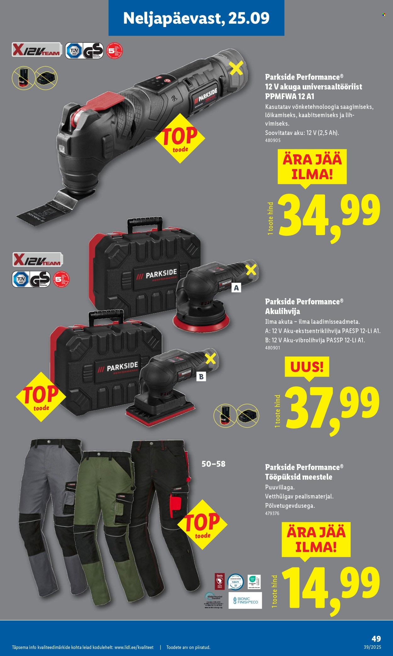 Lidl kliendileht - Kliendileht (22.09 - 28.09.2025)