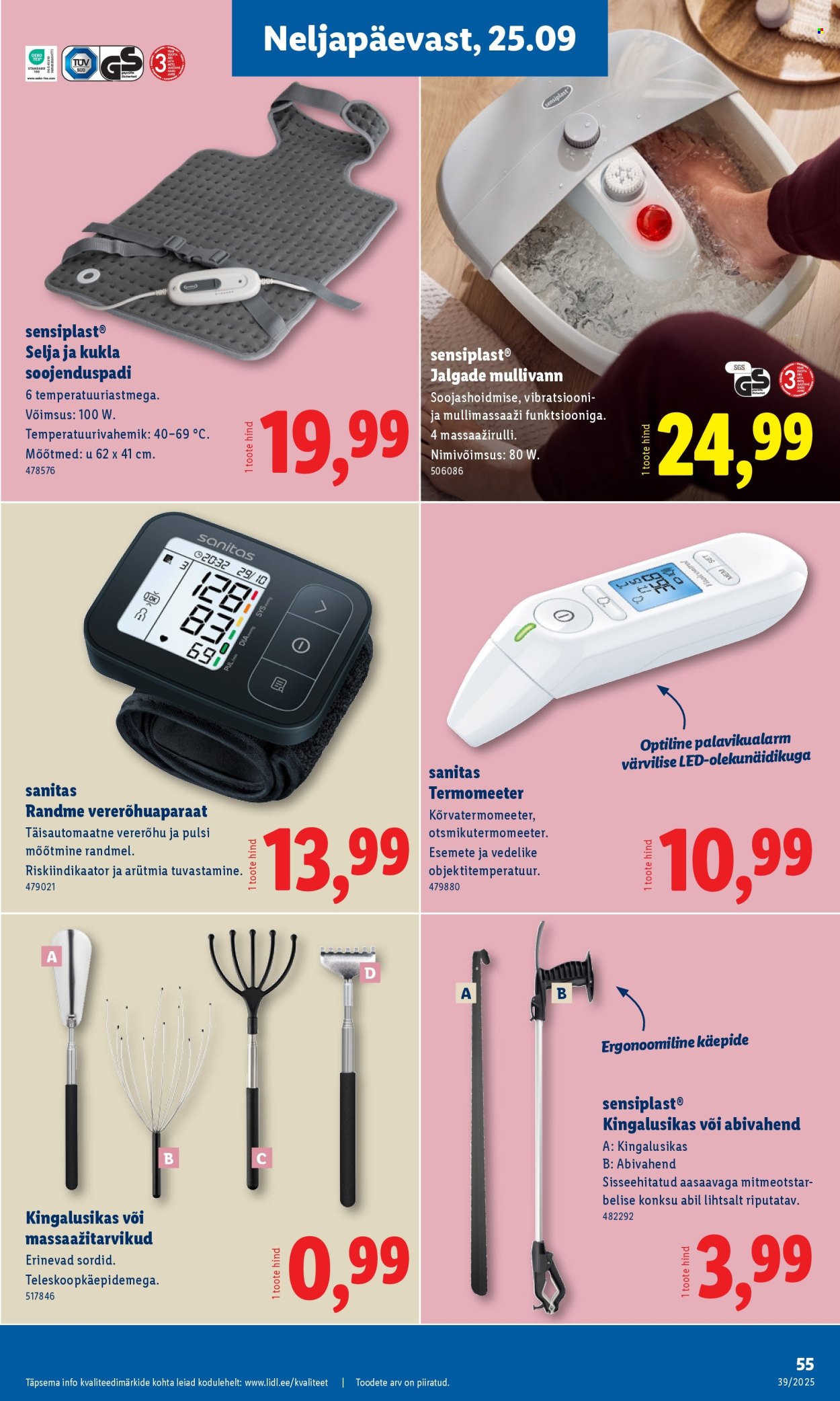 Lidl kliendileht - Kliendileht (22.09 - 28.09.2025)