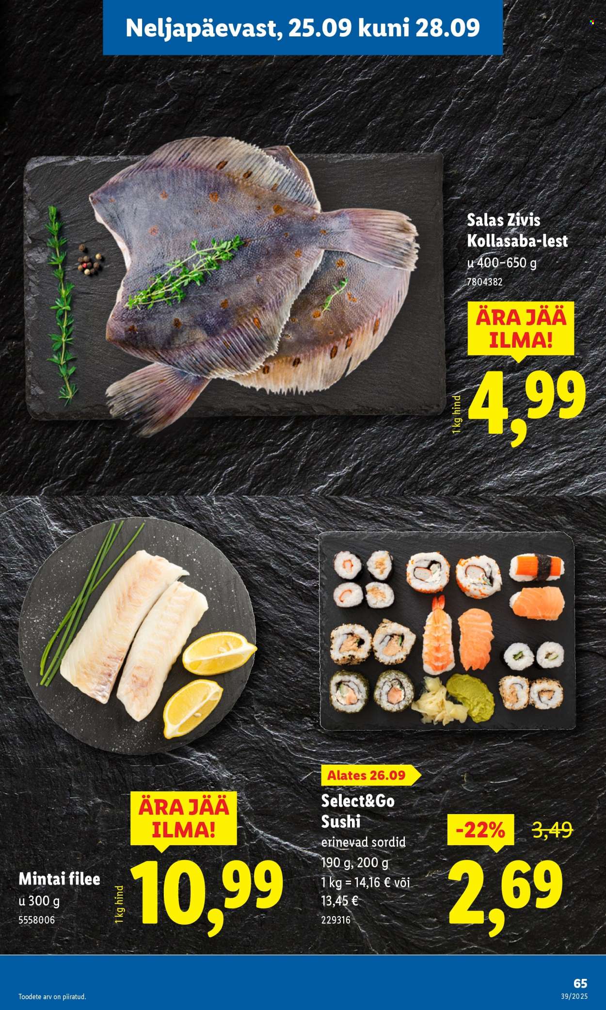 Lidl kliendileht - Kliendileht (22.09 - 28.09.2025)