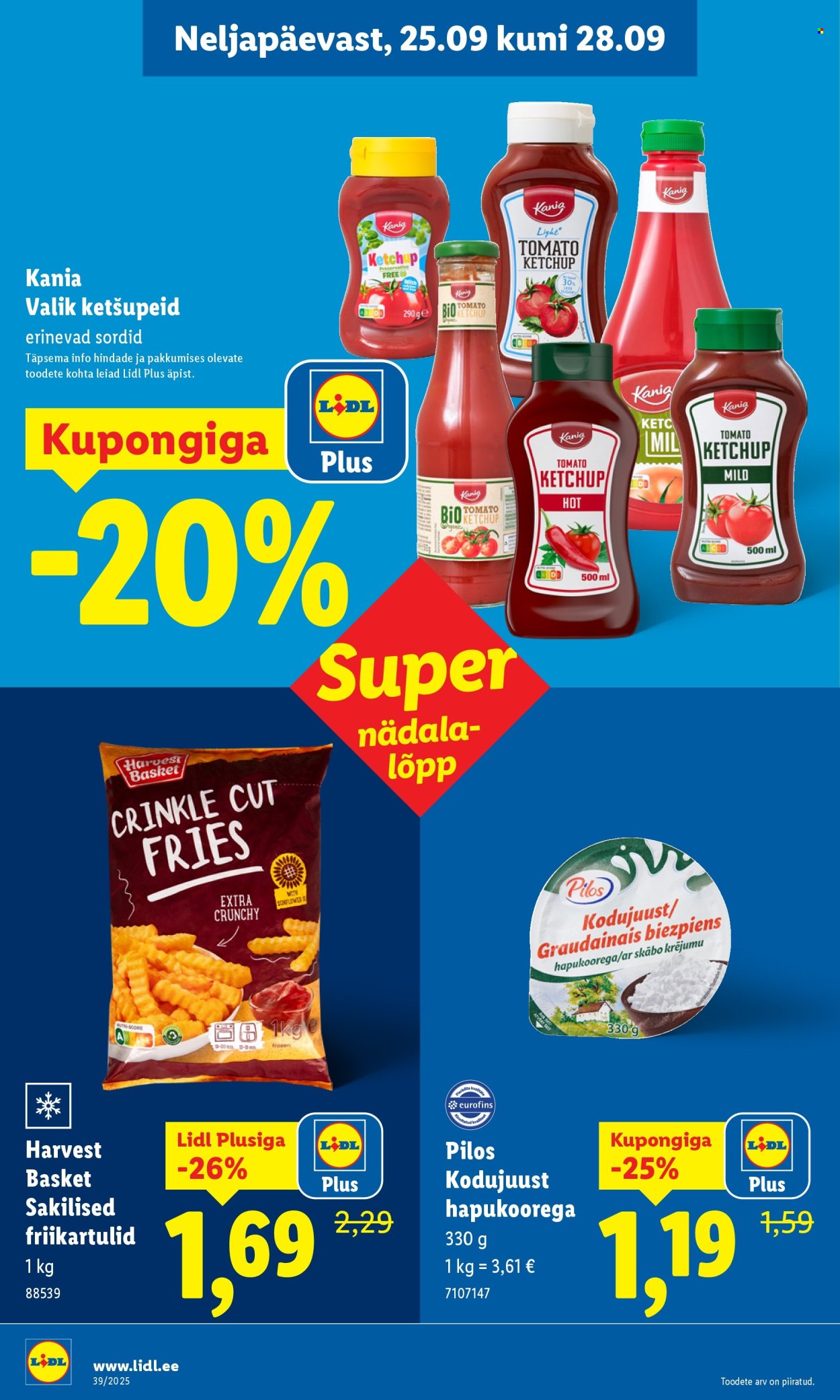 Lidl kliendileht - Kliendileht (22.09 - 28.09.2025)