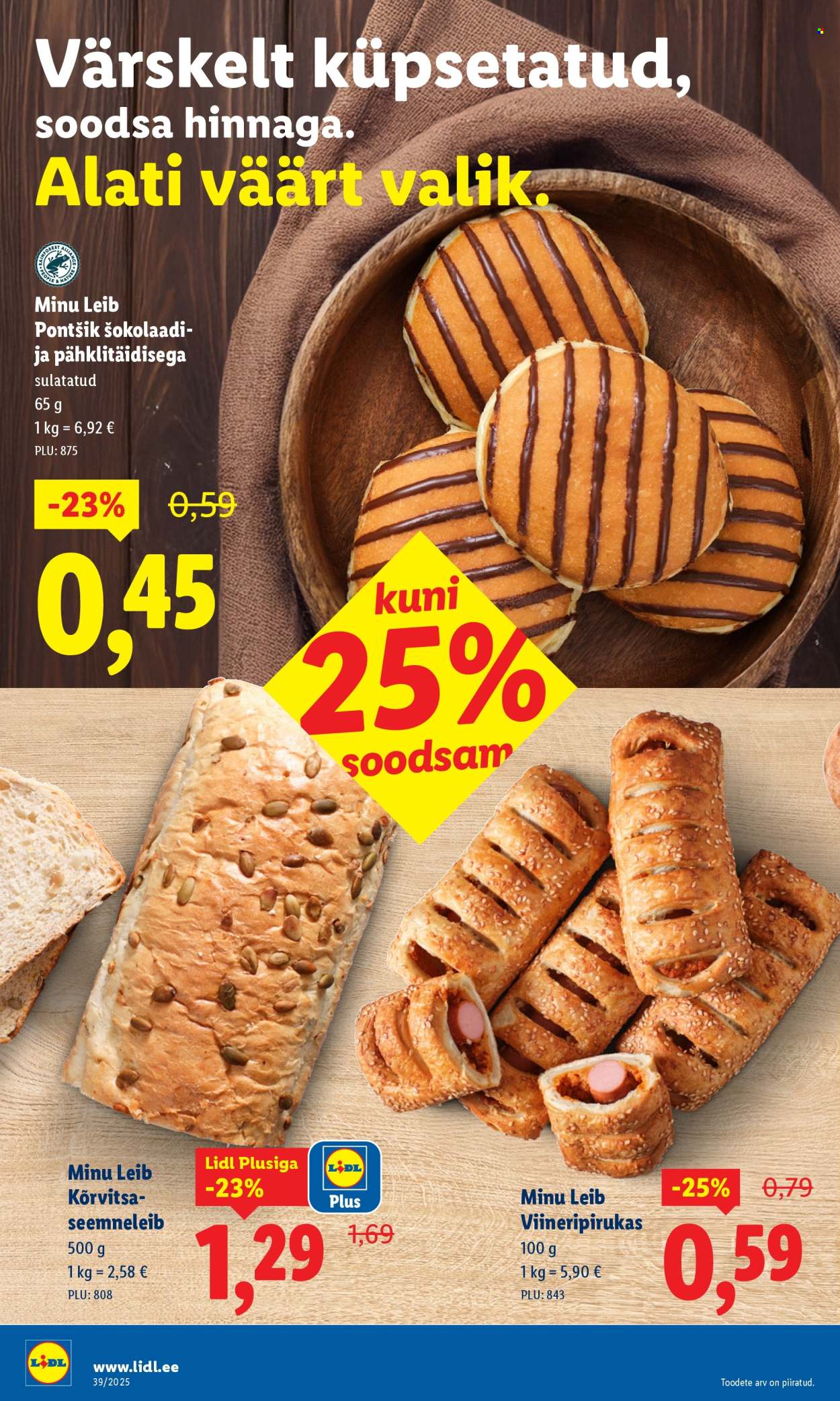 Lidl kliendileht - Kliendileht (22.09 - 28.09.2025)