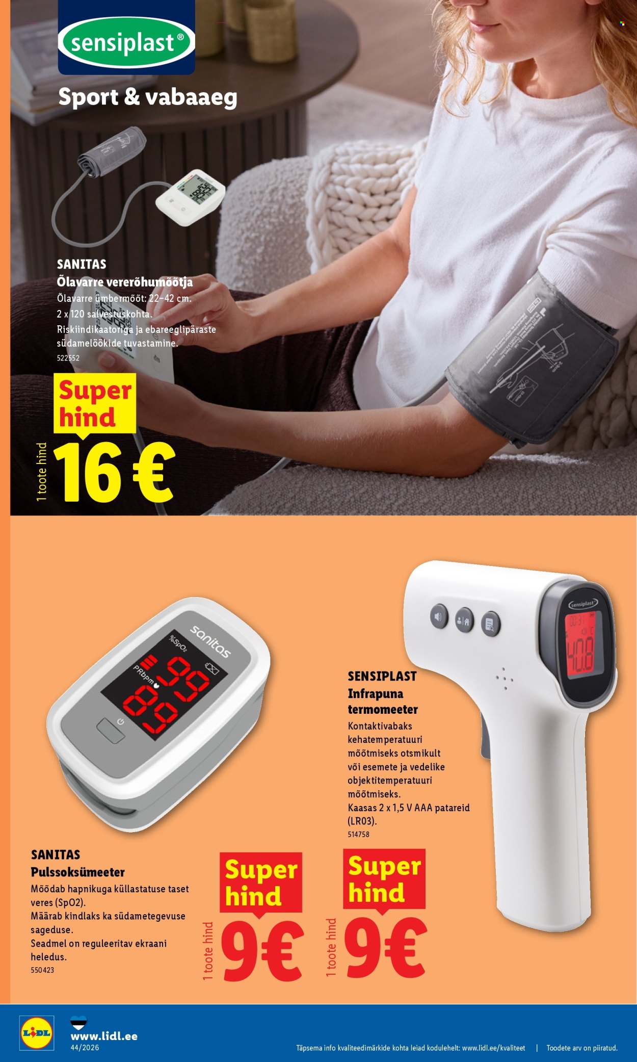 Lidl kliendileht (26.10 - 1.11.2026)