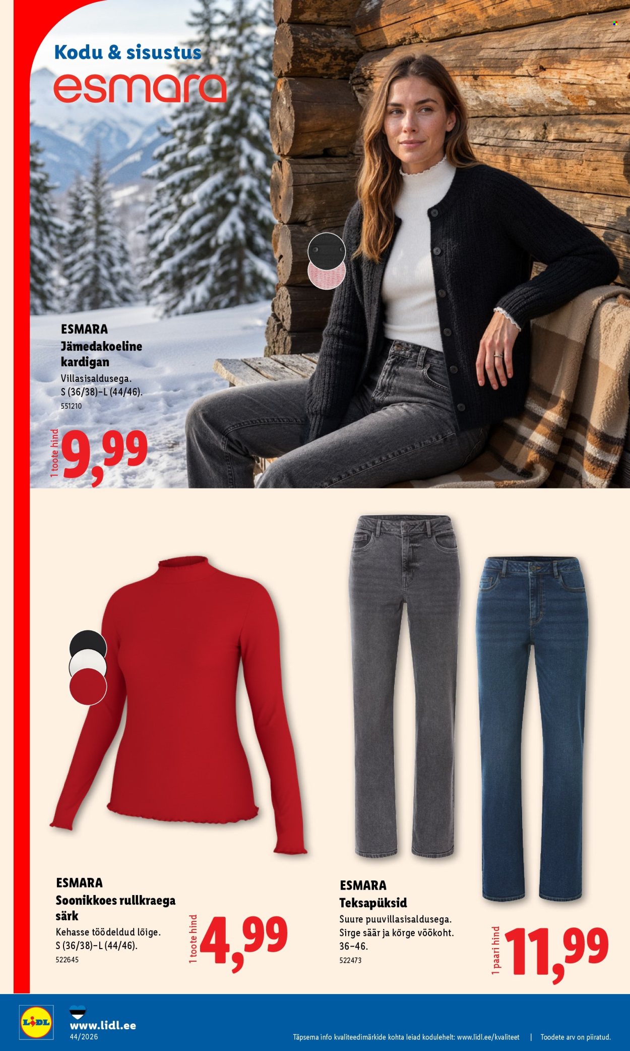 Lidl kliendileht (26.10 - 1.11.2026)