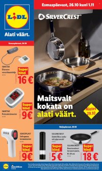 Lidl kliendileht (26.10 - 1.11.2026)